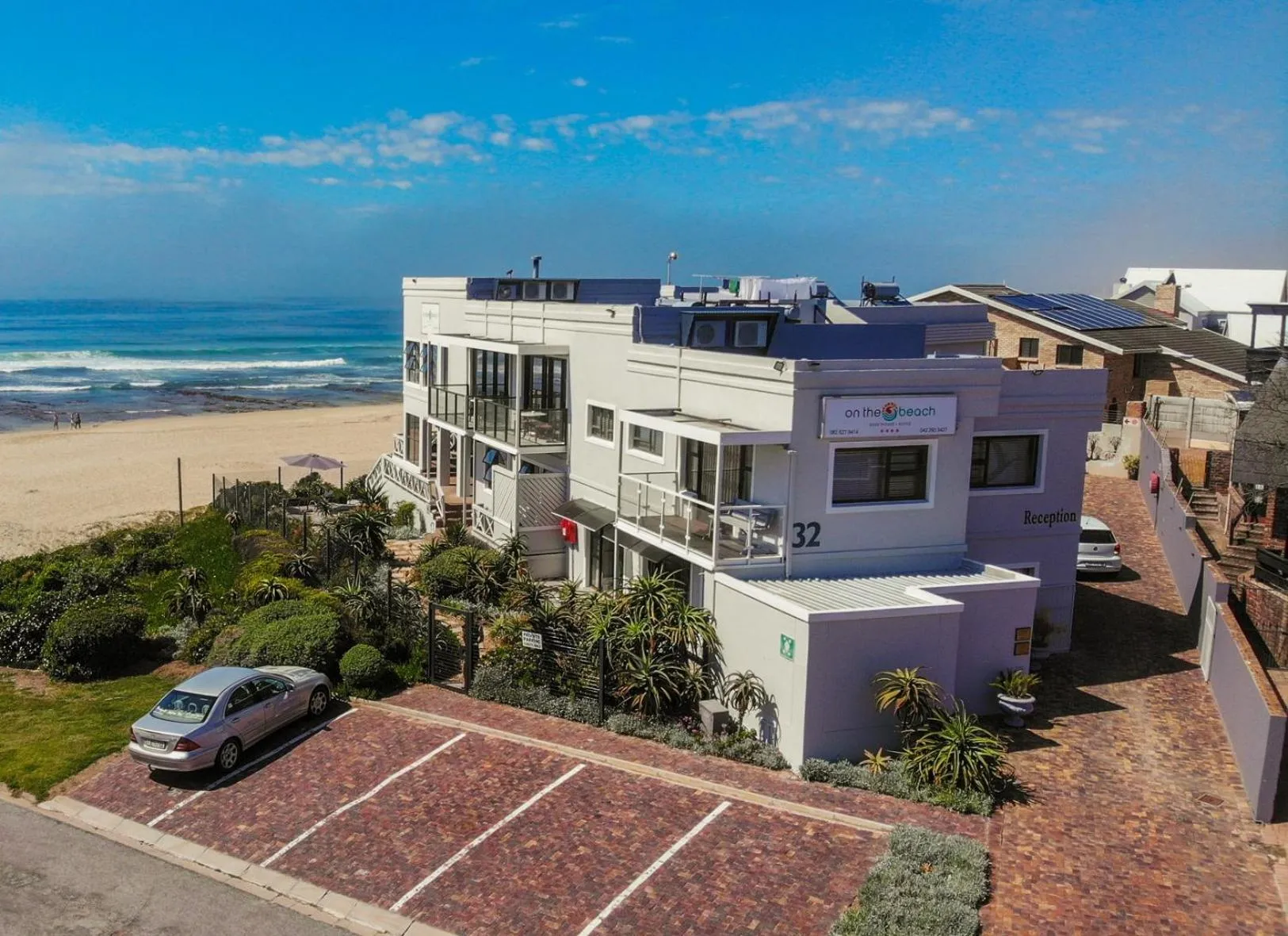 Property building in On the Beach Guesthouse Jeffreys Bay