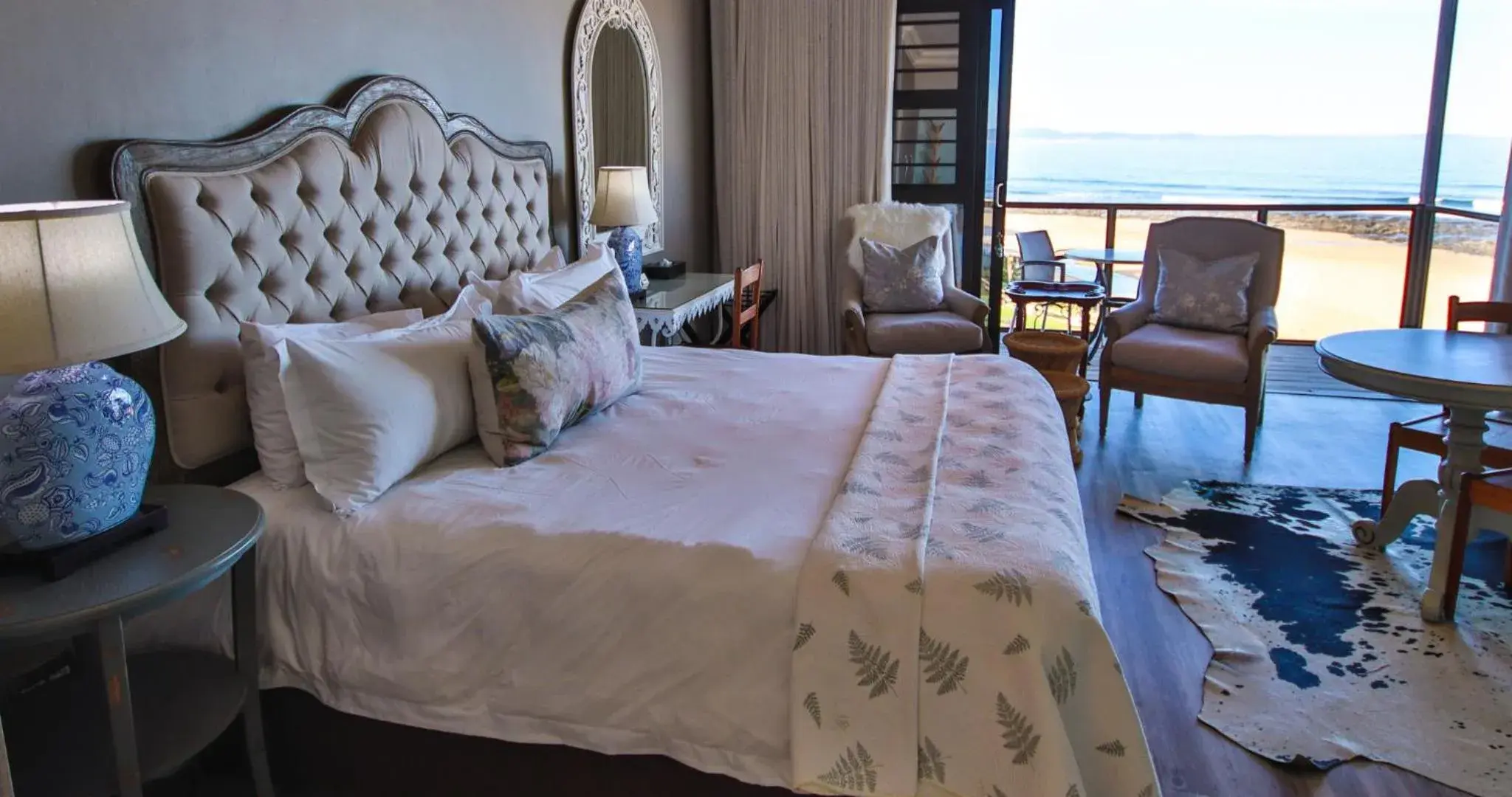 Bed in On the Beach Guesthouse Jeffreys Bay Bed in On the Beach Guesthouse Jeffreys Bay