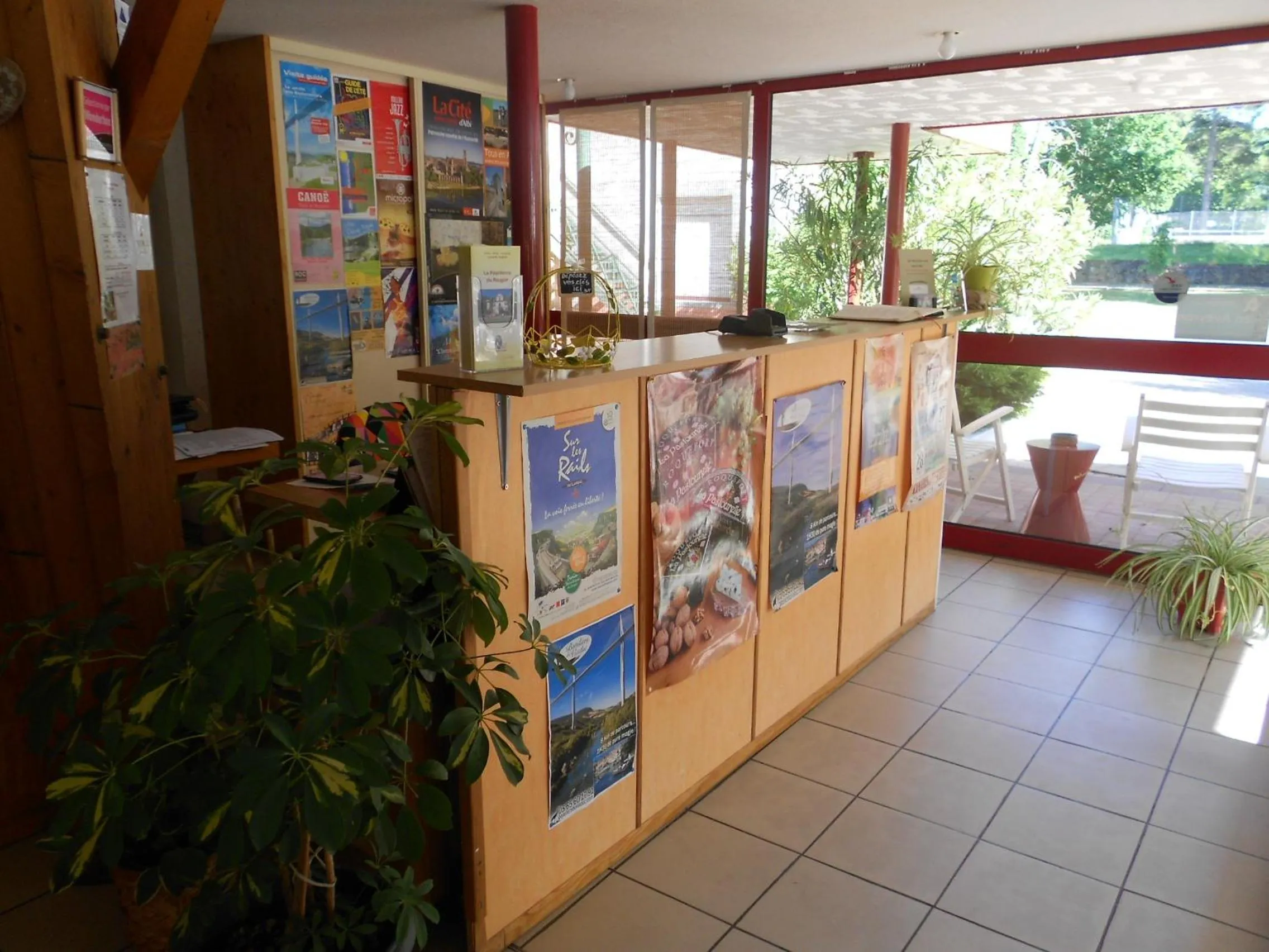 Lobby or reception in Domaine du Rougier