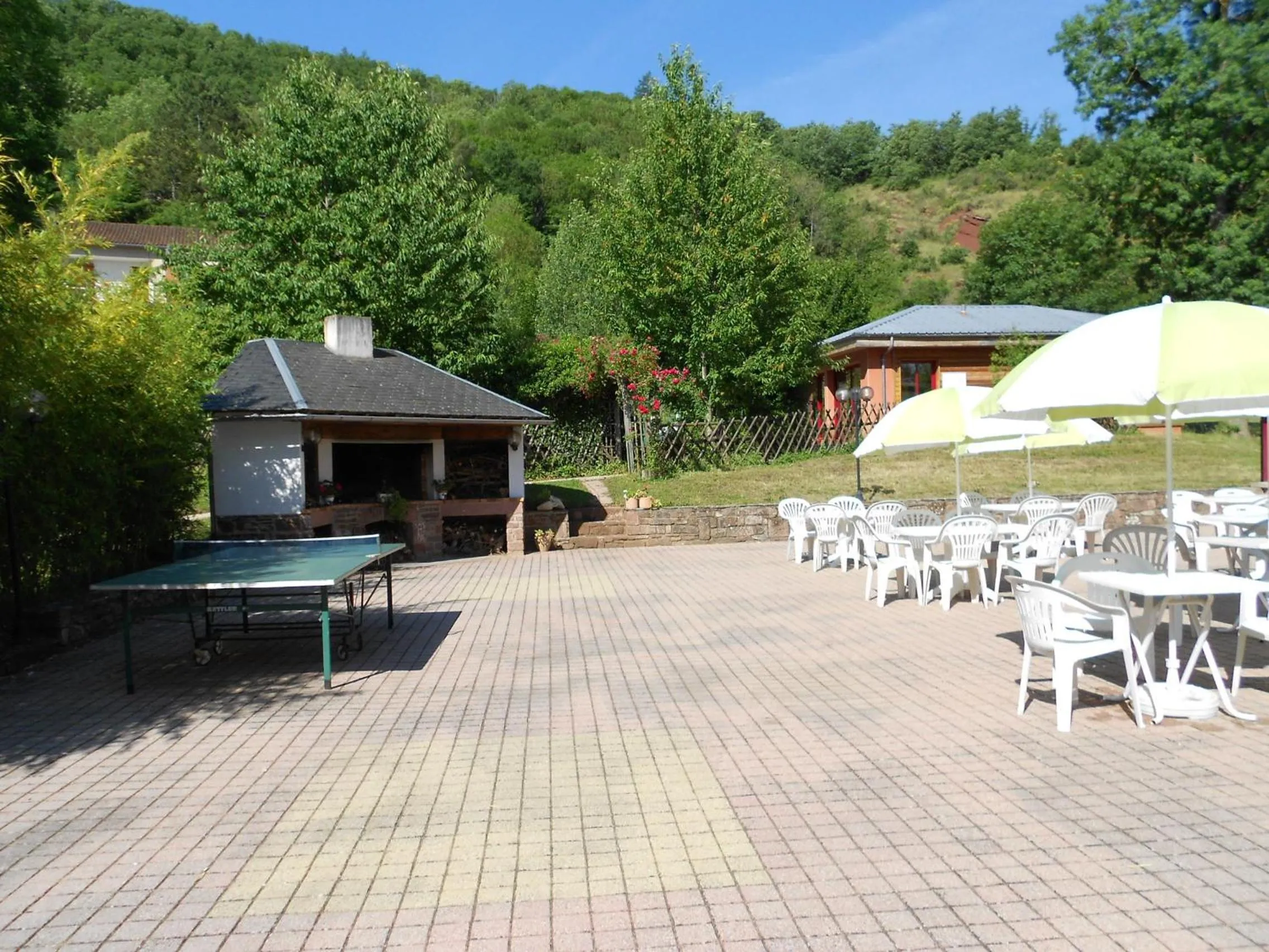 Patio in Domaine du Rougier