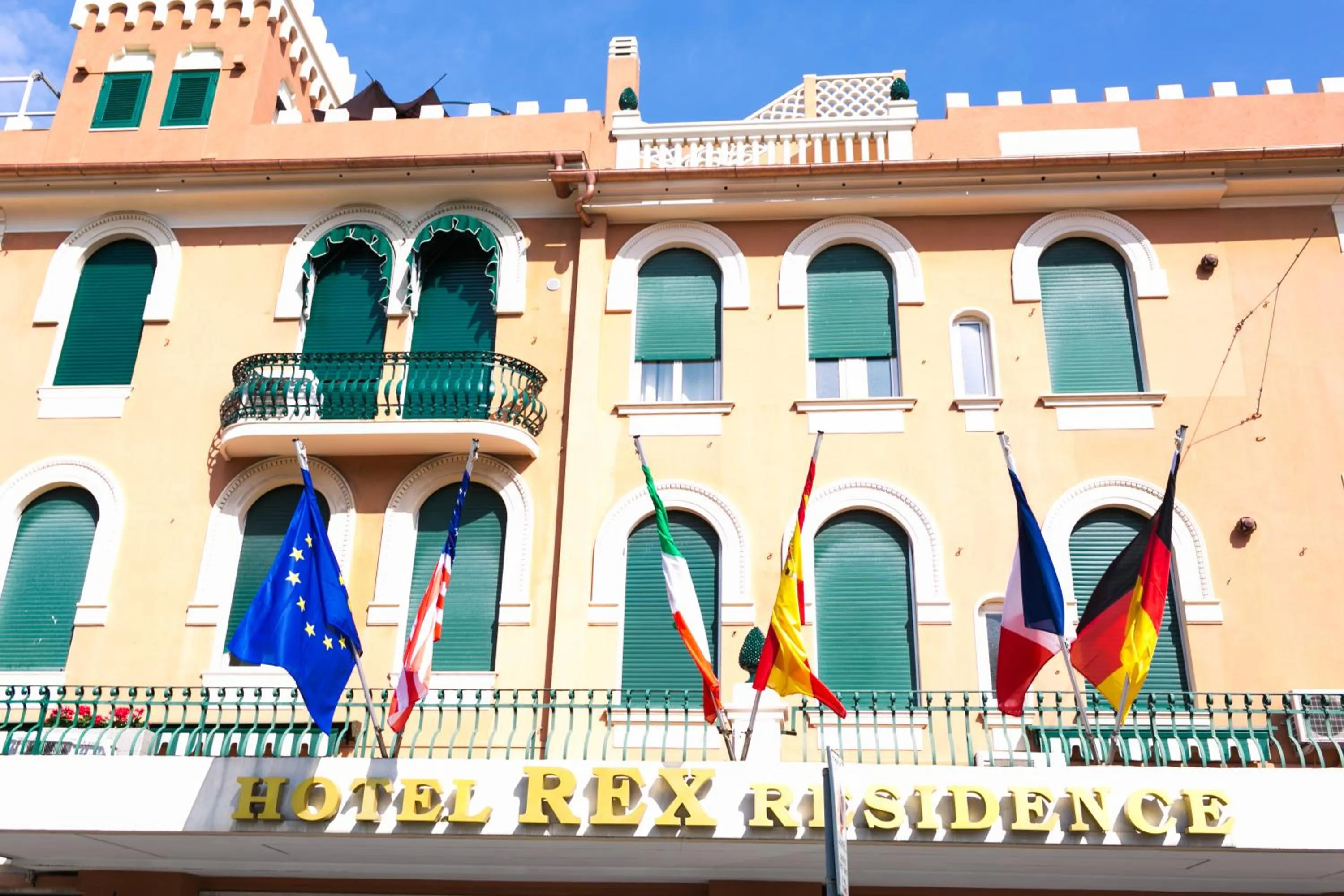 Property building in Rex Hotel Residence