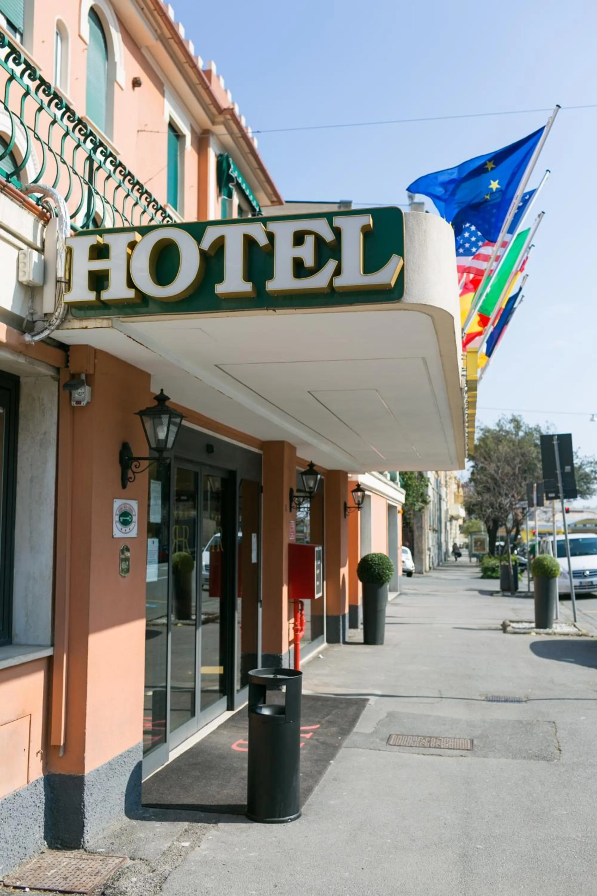 Facade/entrance in Rex Hotel Residence