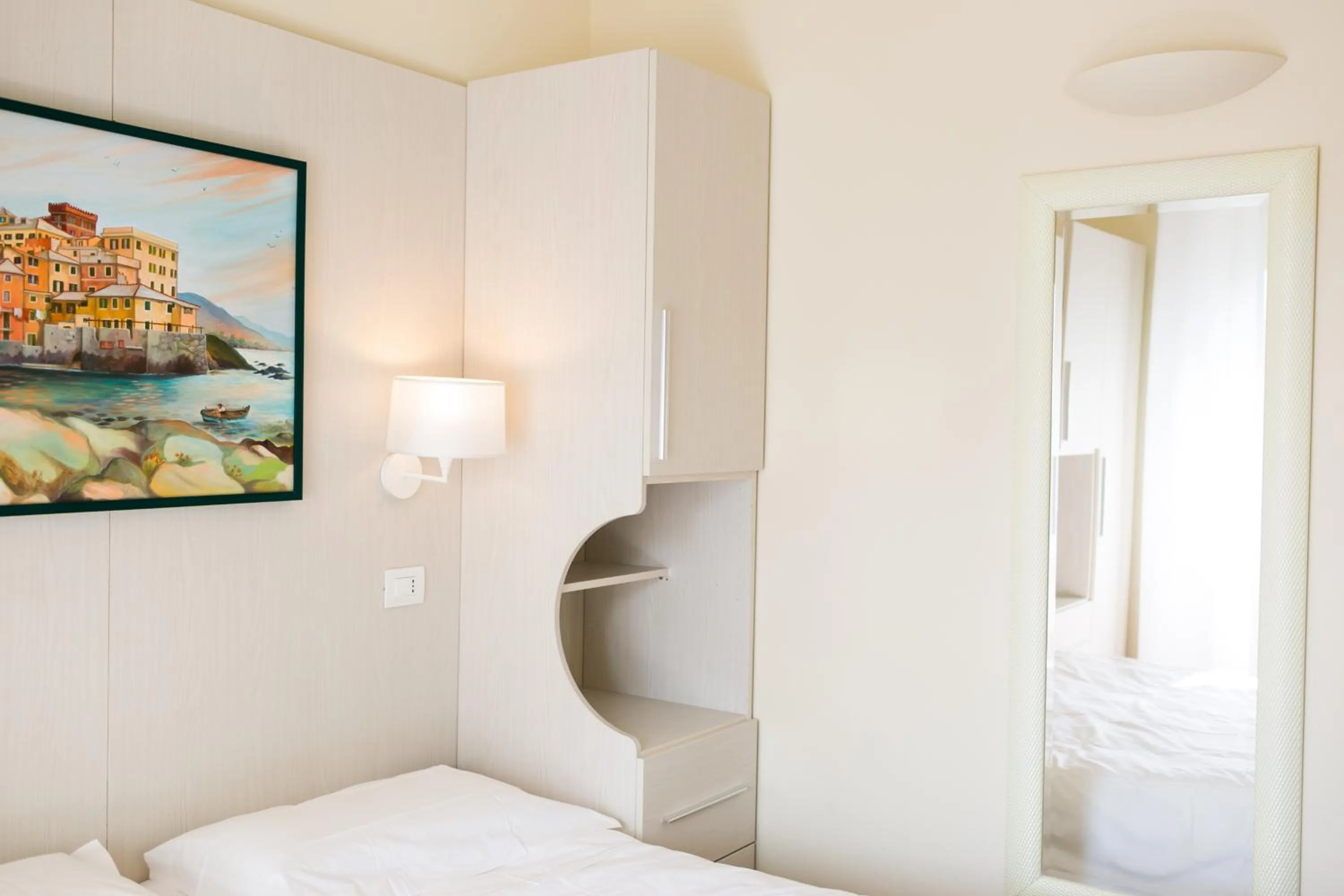 Bed in Rex Hotel Residence