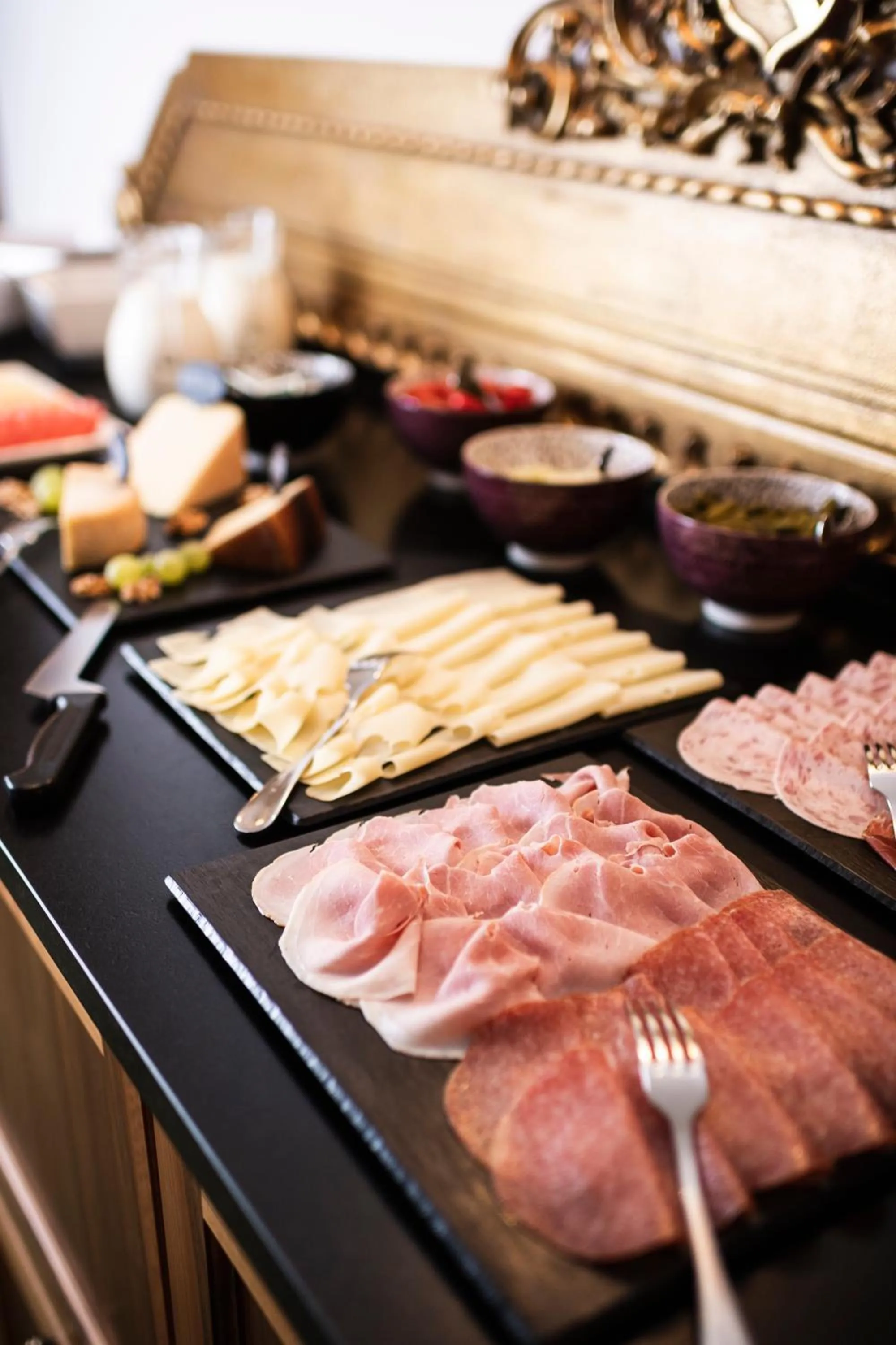 Buffet breakfast in Classic Hotel Am Stetteneck