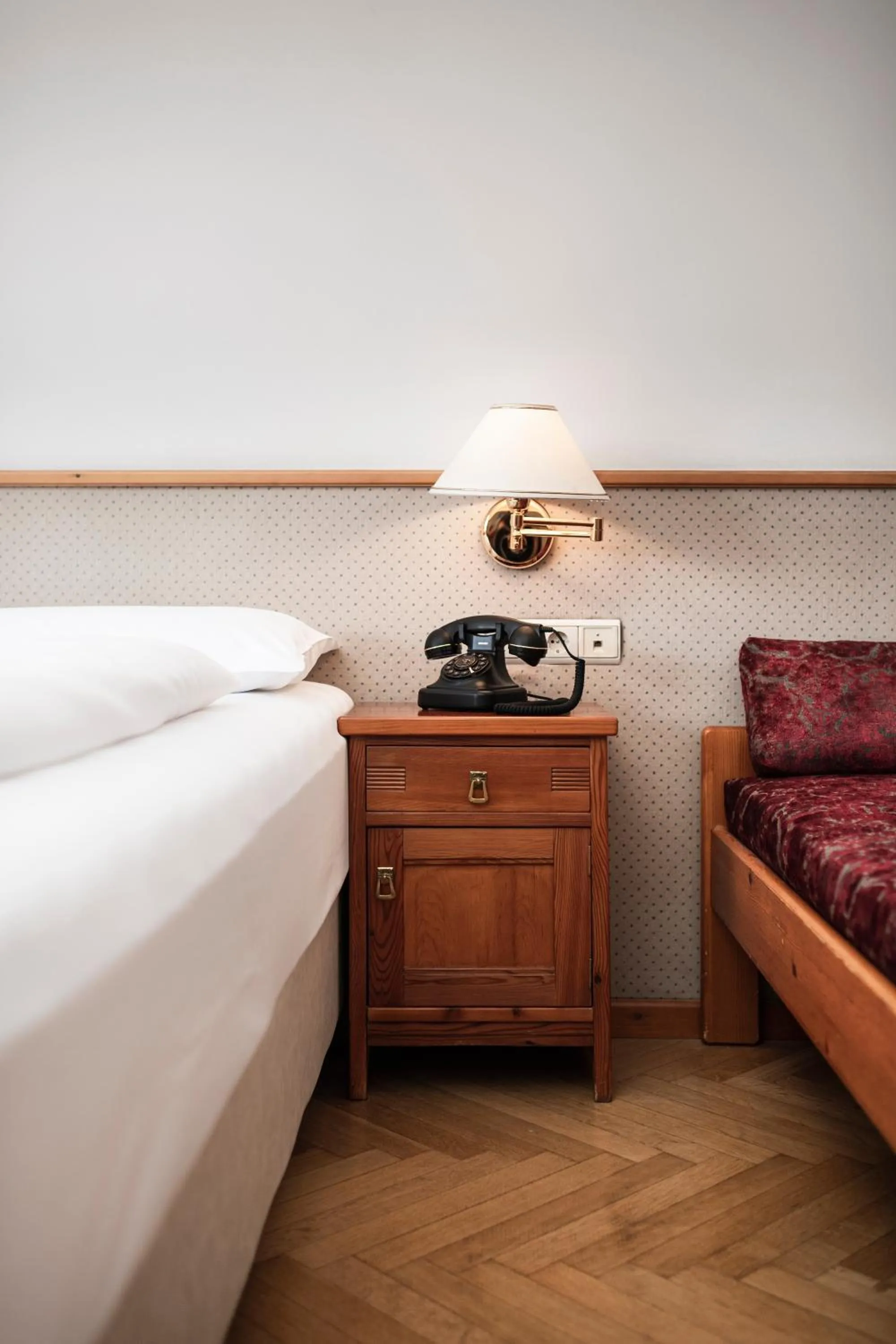 Bed in Classic Hotel Am Stetteneck