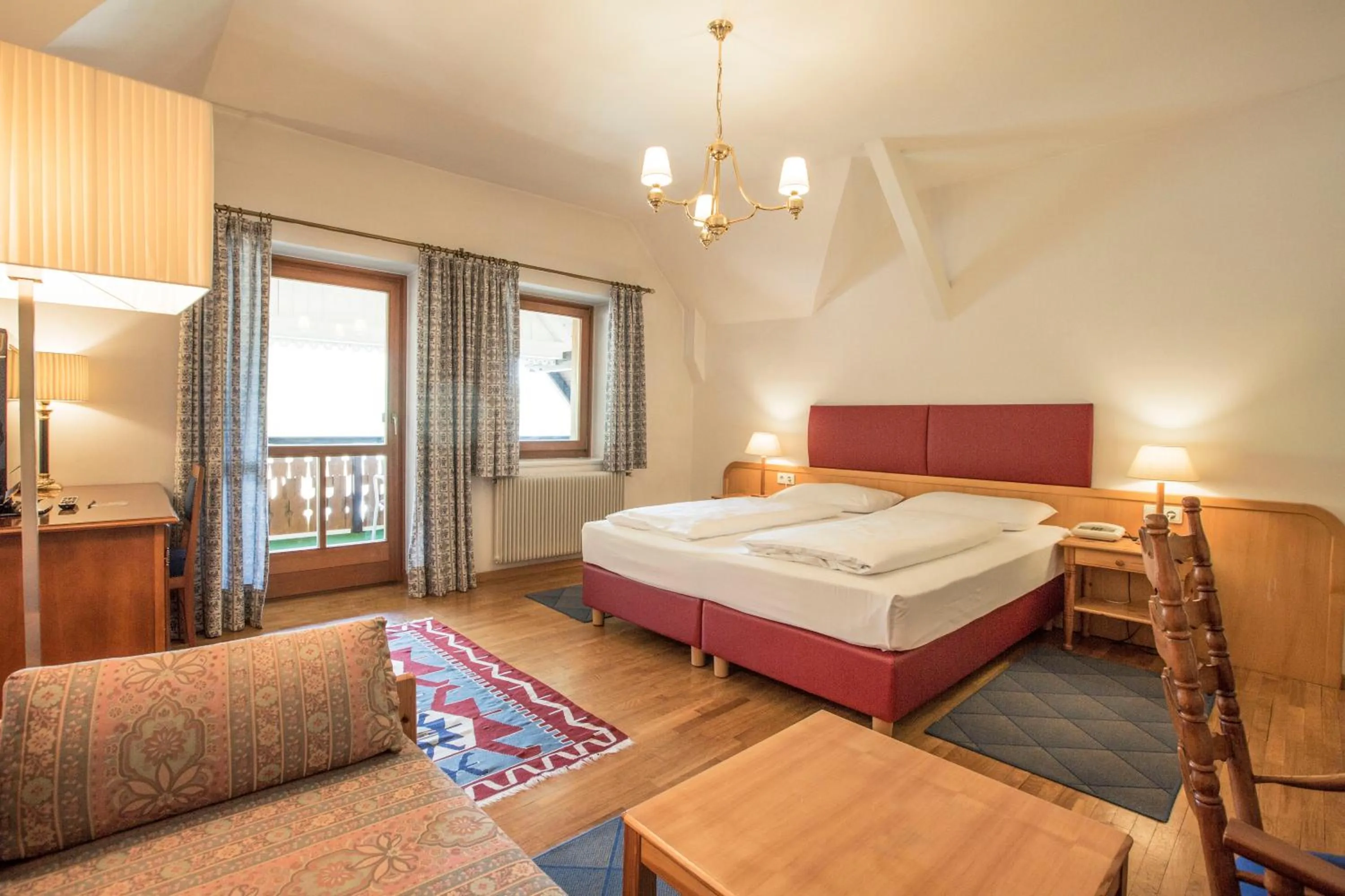 Bedroom, Bed in Classic Hotel Am Stetteneck