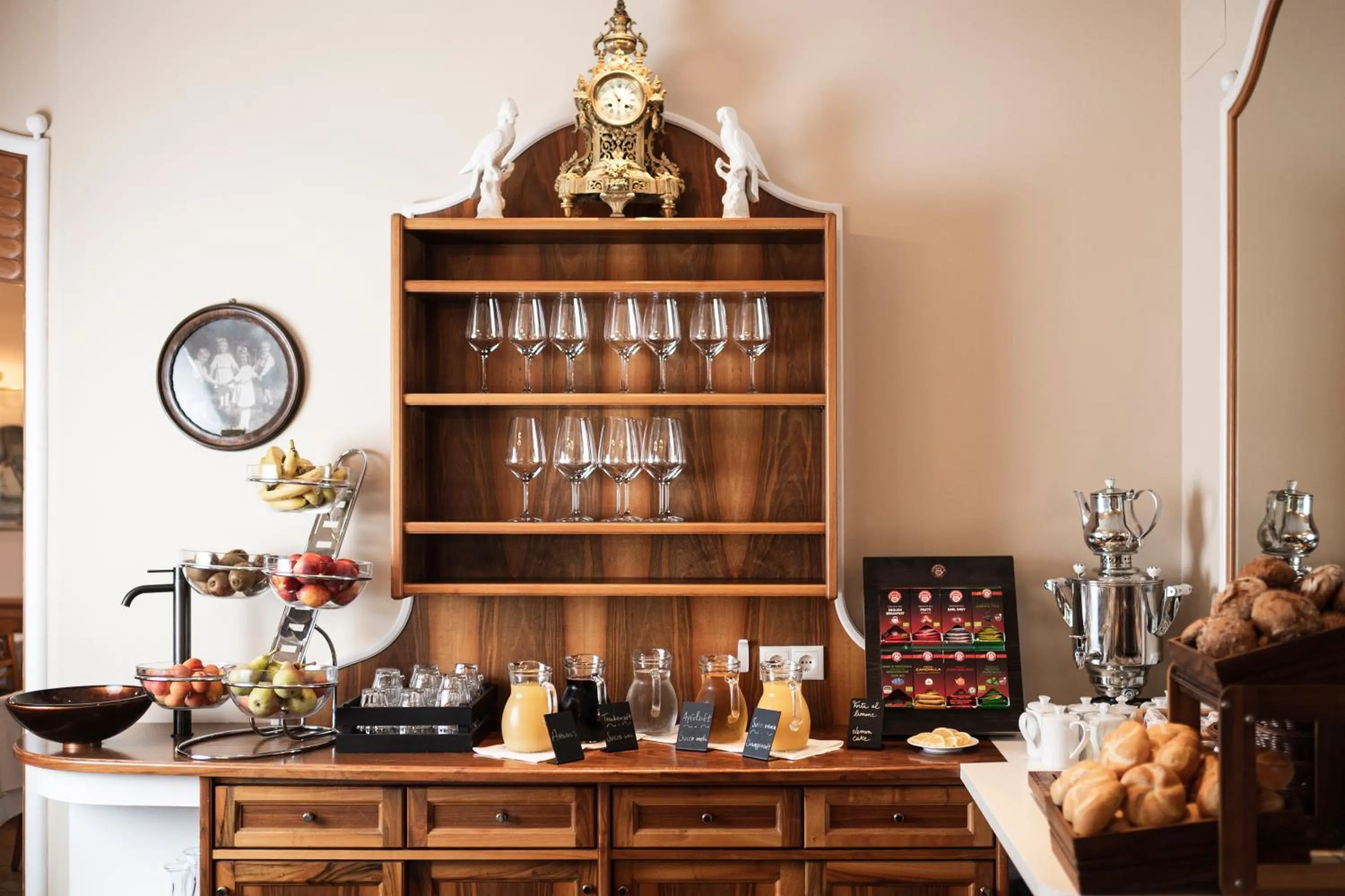 Food and drinks in Classic Hotel Am Stetteneck