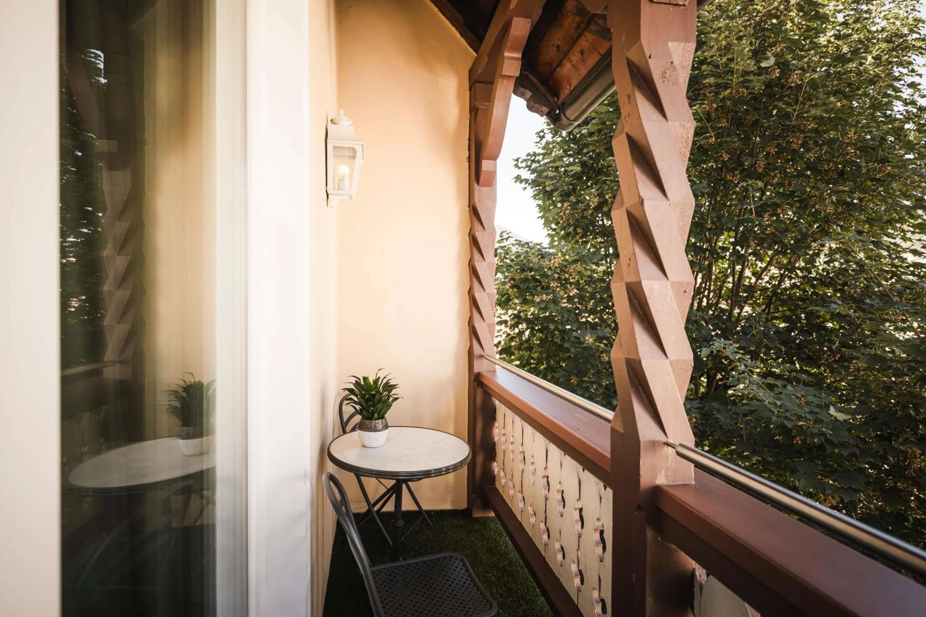 Balcony/Terrace in Classic Hotel Am Stetteneck