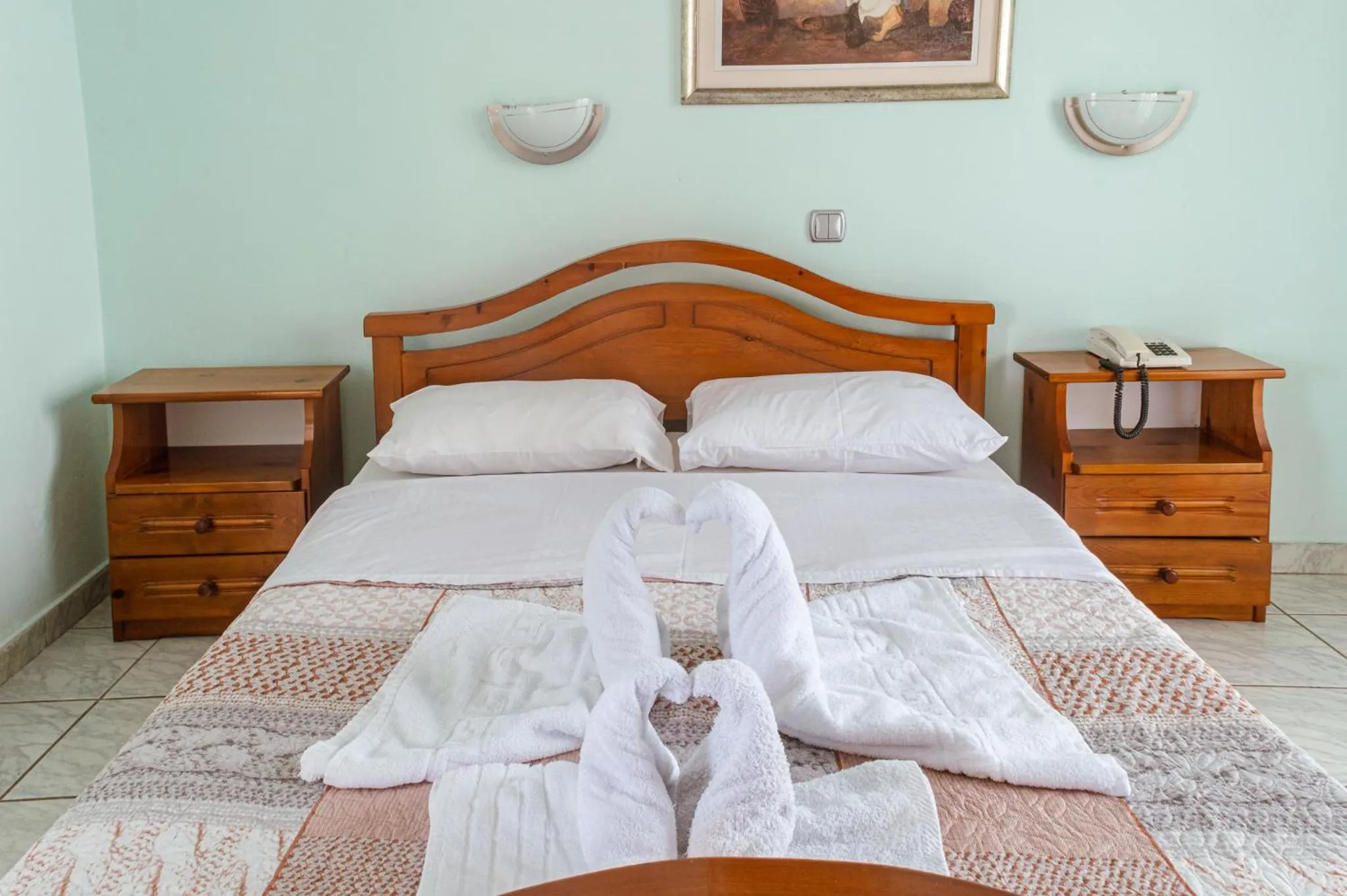 Bedroom, Bed in Mistral