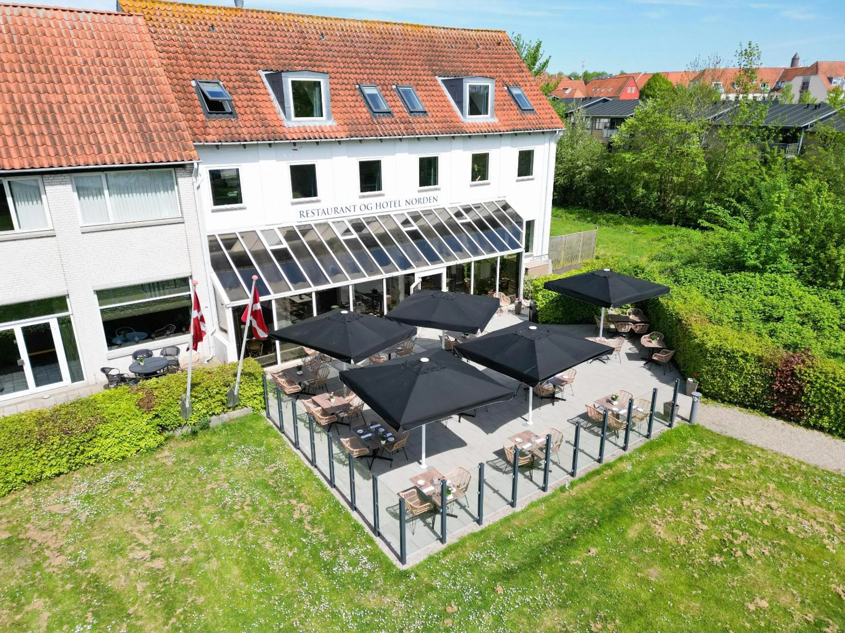 Garden in Hotel Norden