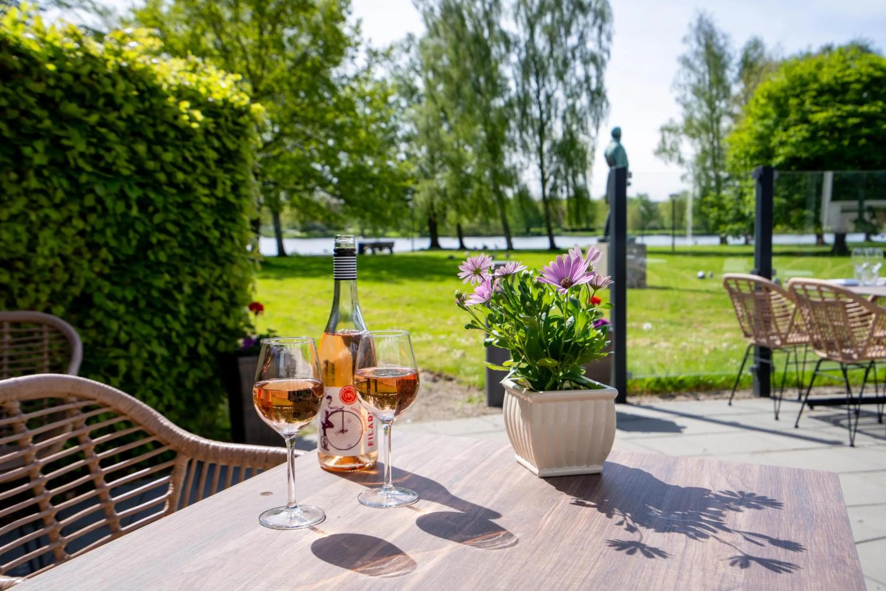 Patio in Hotel Norden