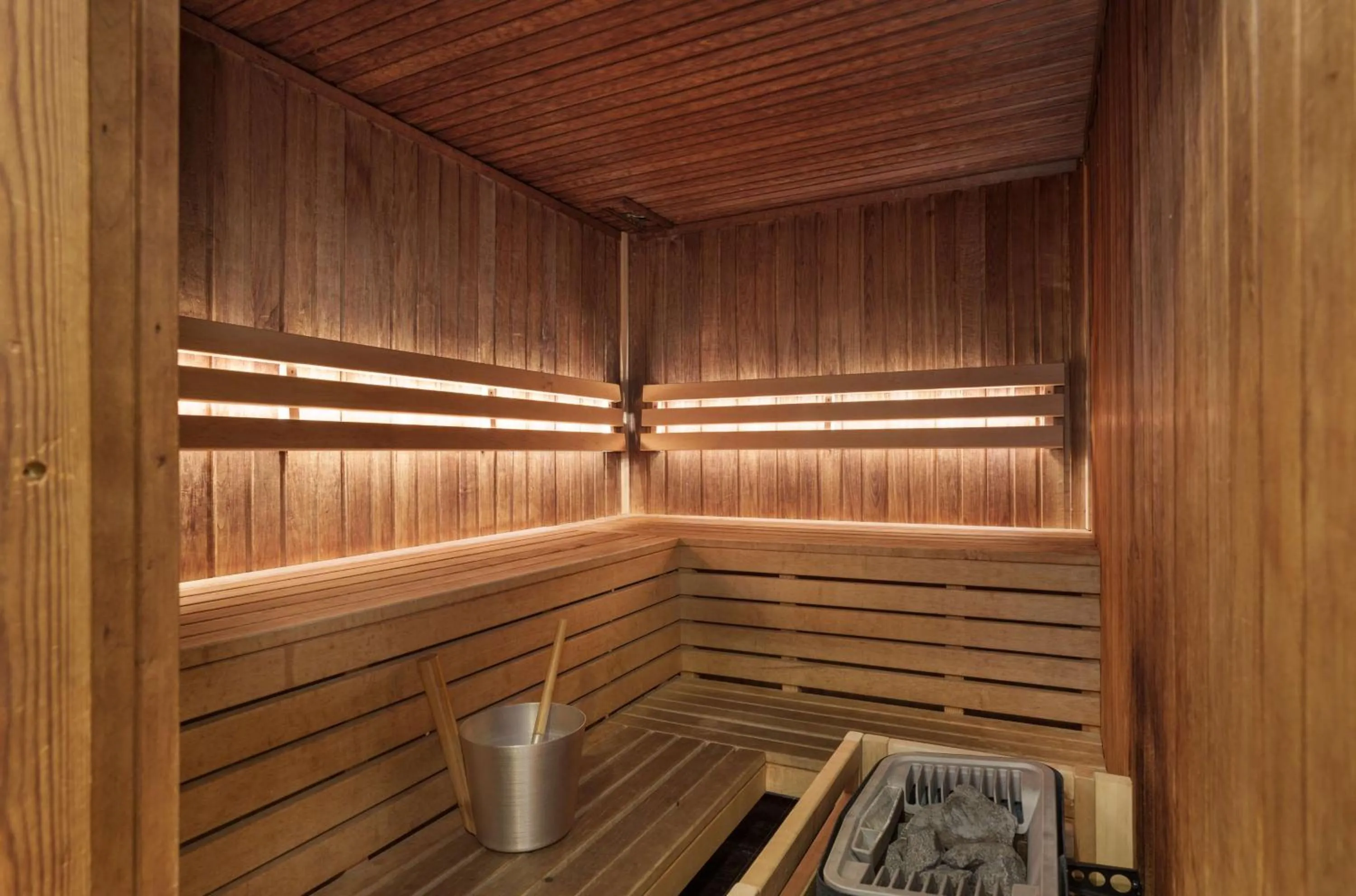 Sauna in Radisson Blu Elizabete Hotel, Riga