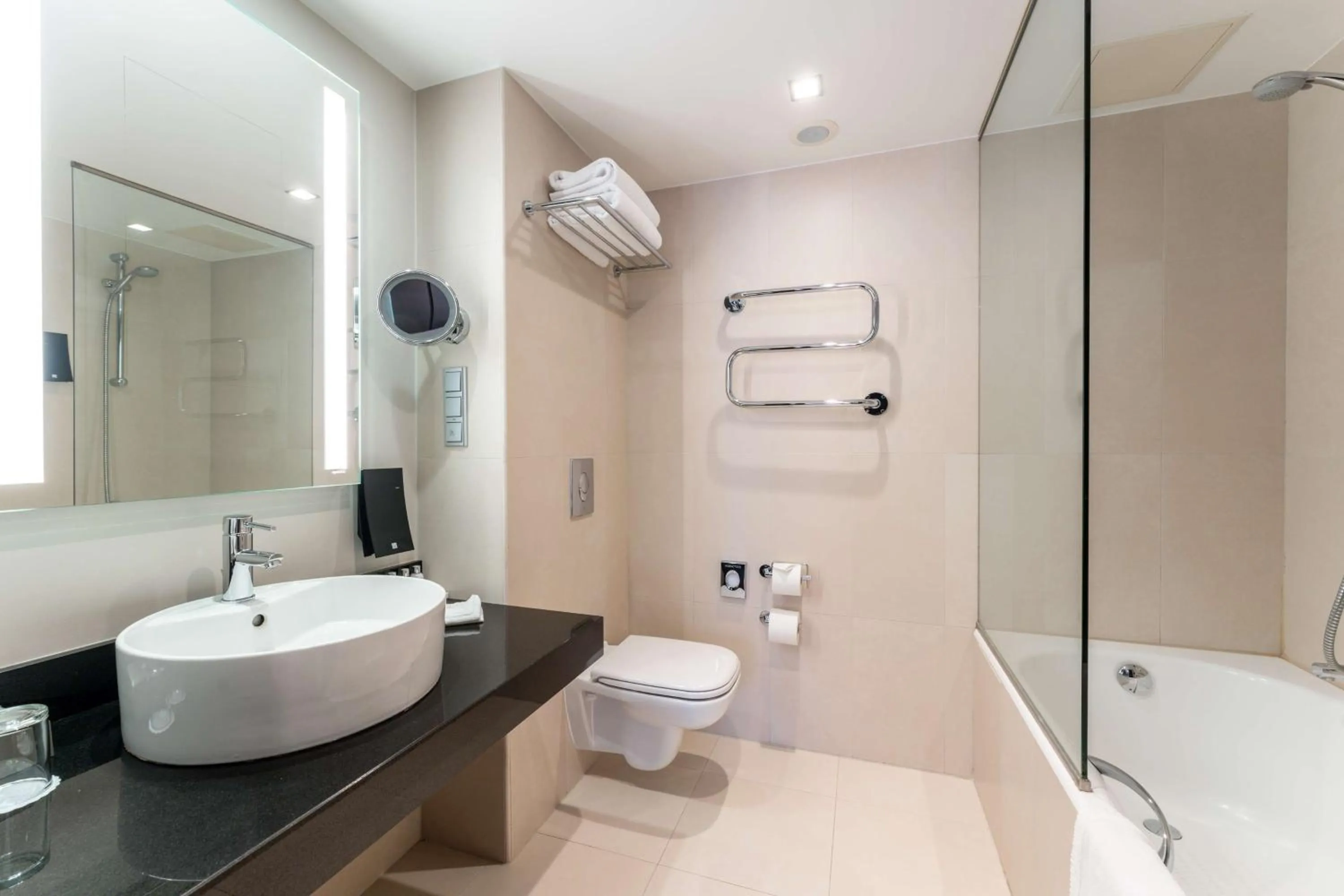 Bathroom in Radisson Blu Elizabete Hotel, Riga