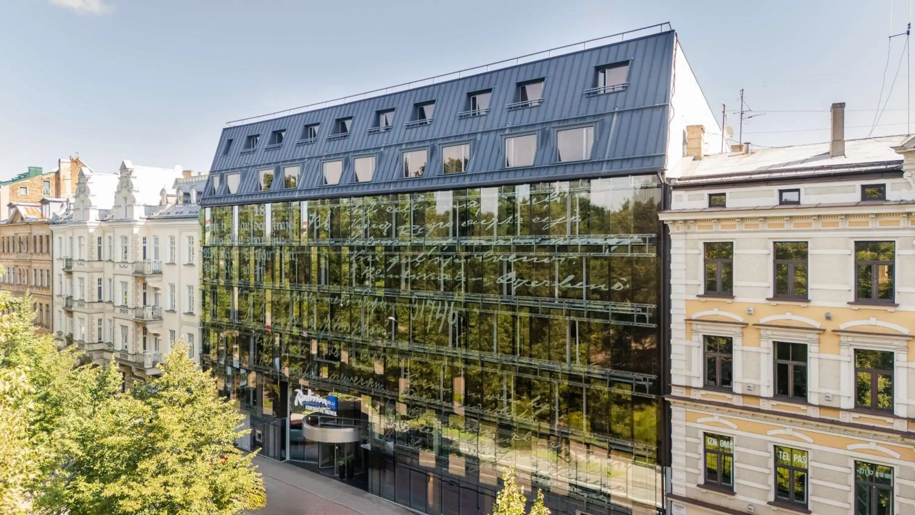 Property building in Radisson Blu Elizabete Hotel, Riga Property building in Radisson Blu Elizabete Hotel, Riga