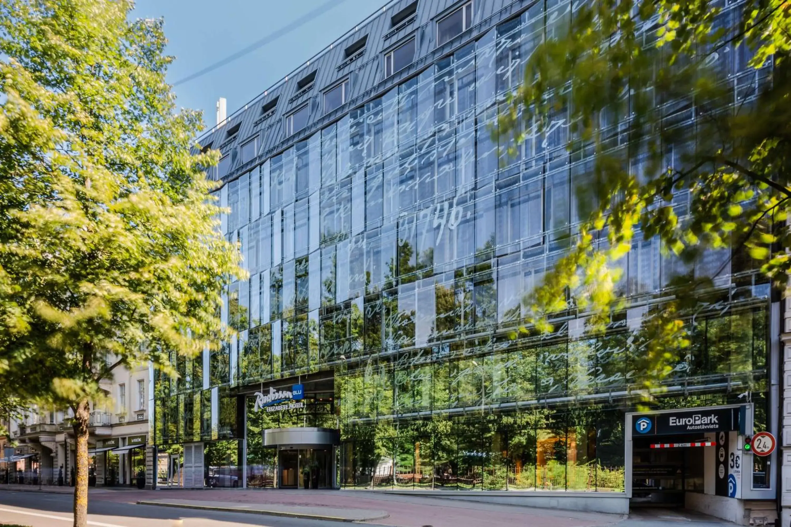 Property building in Radisson Blu Elizabete Hotel, Riga Property building in Radisson Blu Elizabete Hotel, Riga