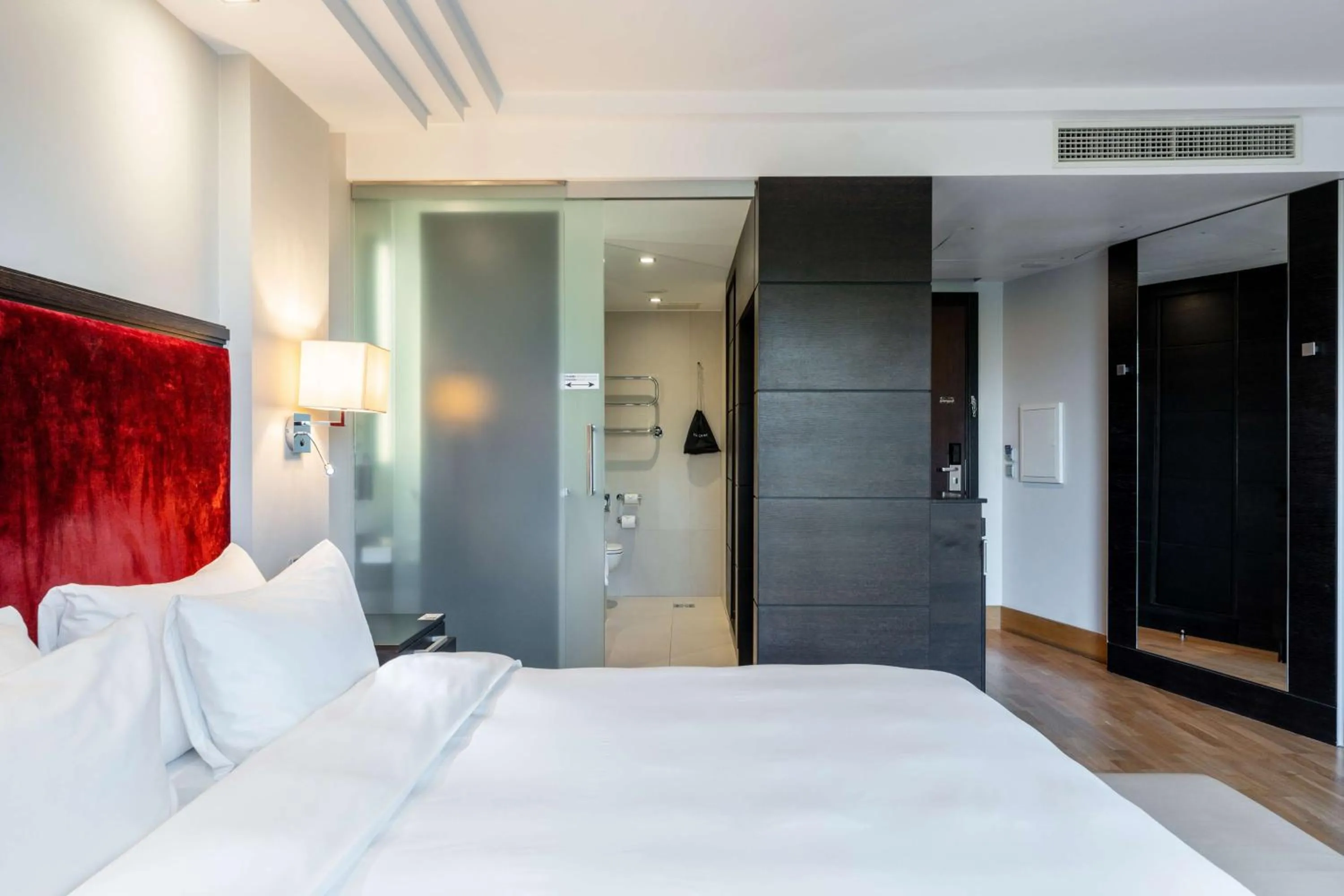 Bed in Radisson Blu Elizabete Hotel, Riga