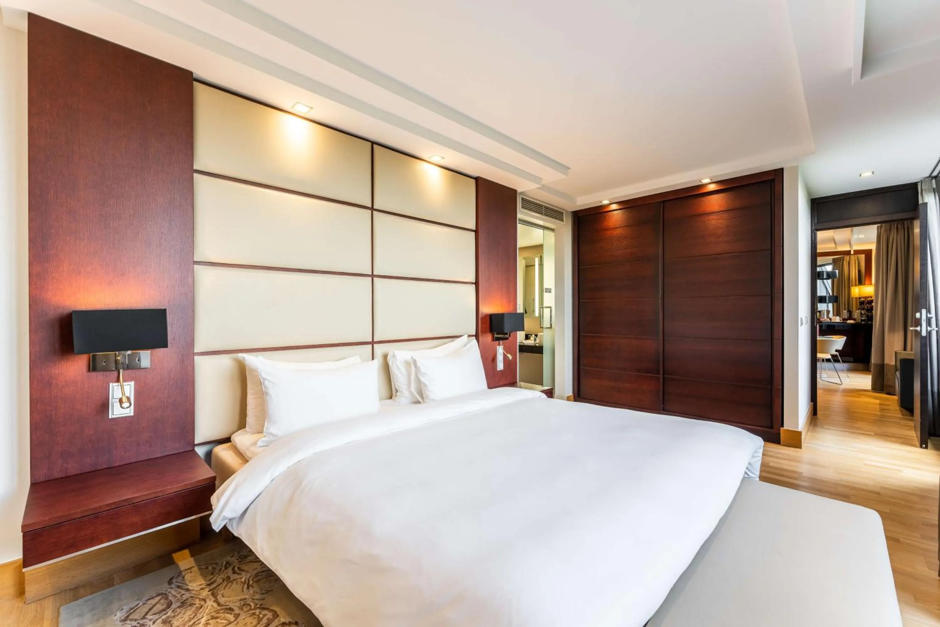 Bed in Radisson Blu Elizabete Hotel, Riga