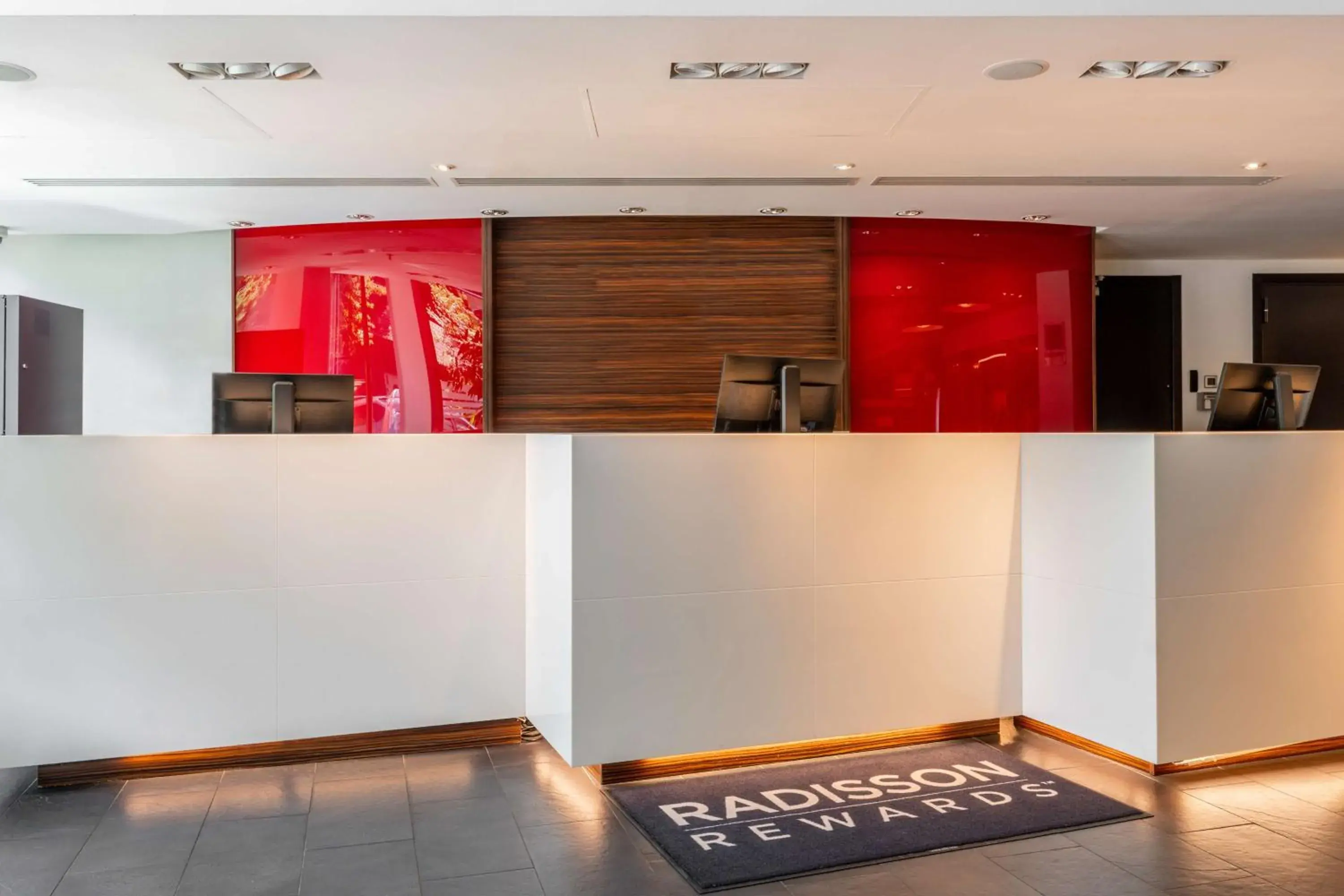 Lobby or reception in Radisson Blu Elizabete Hotel, Riga Lobby or reception in Radisson Blu Elizabete Hotel, Riga