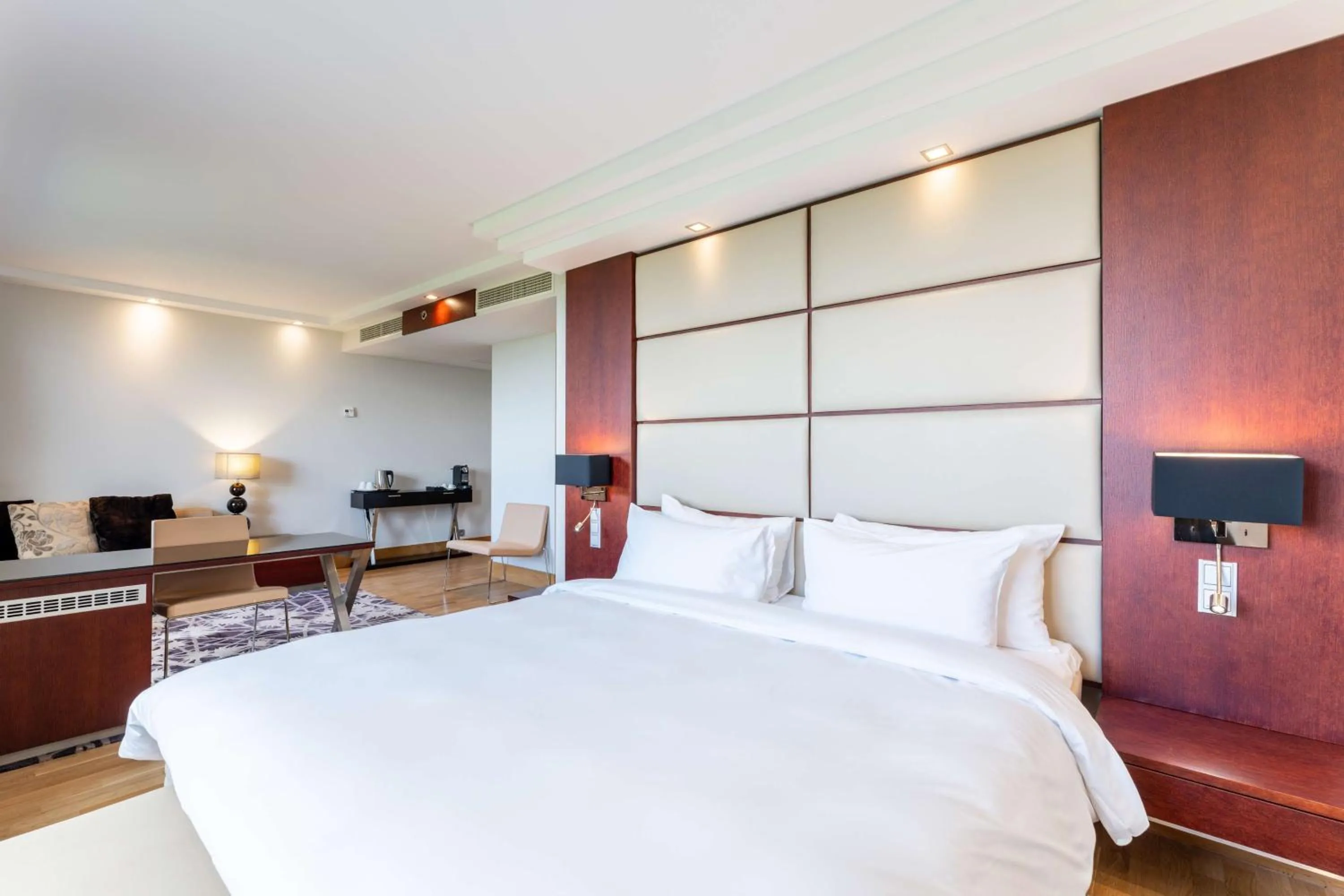 Bed in Radisson Blu Elizabete Hotel, Riga