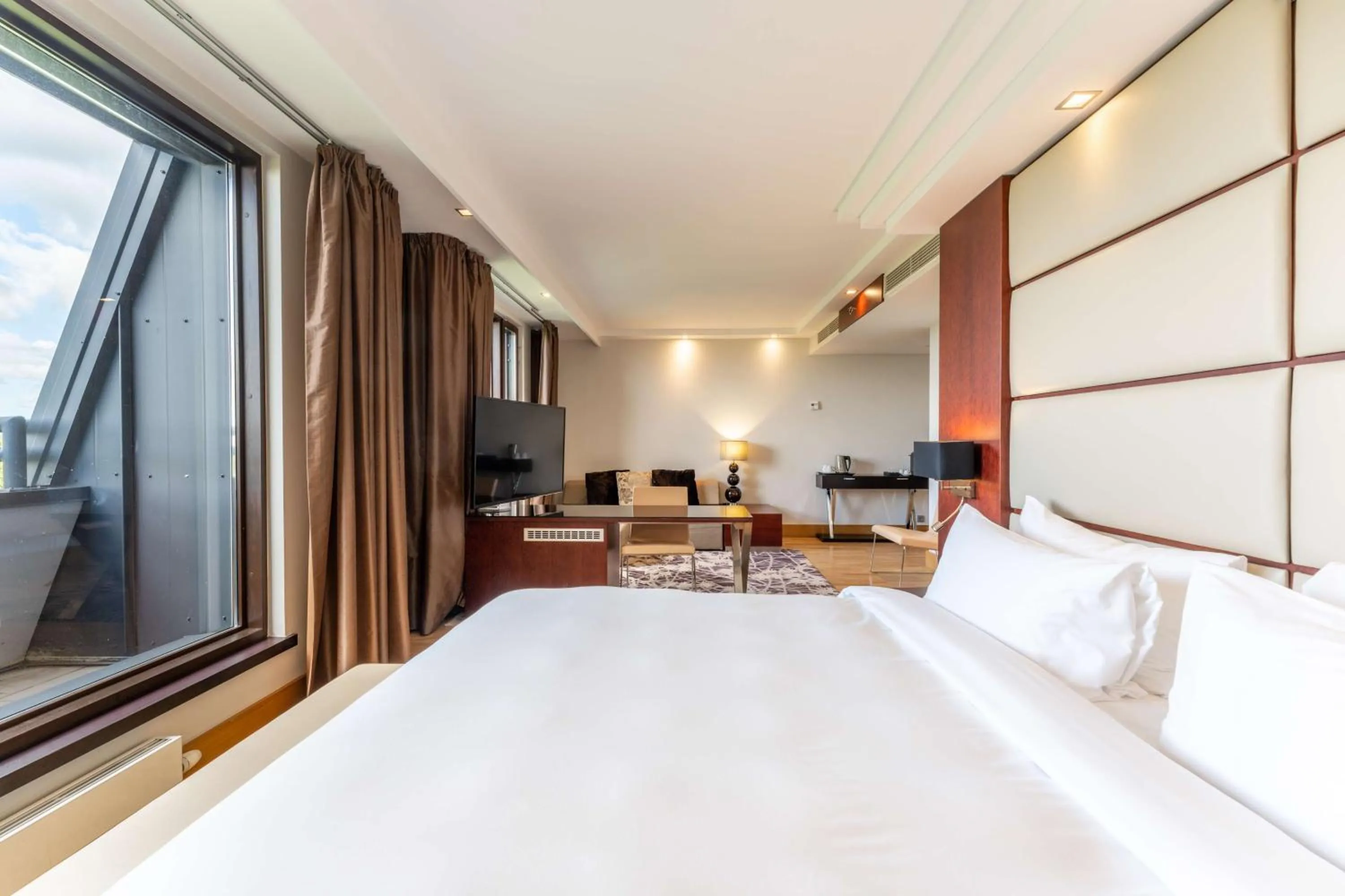 Bed in Radisson Blu Elizabete Hotel, Riga