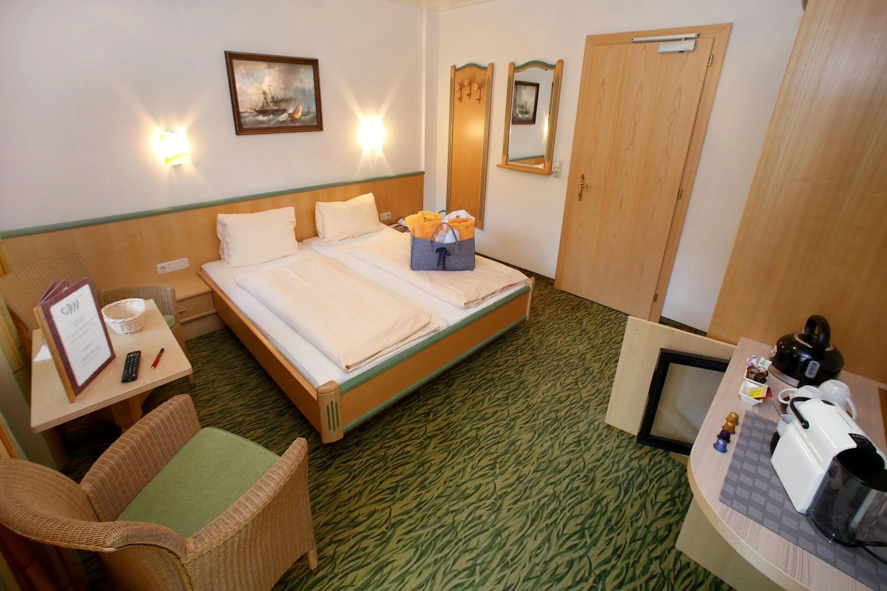 Bed in Hotel Eder Michaela