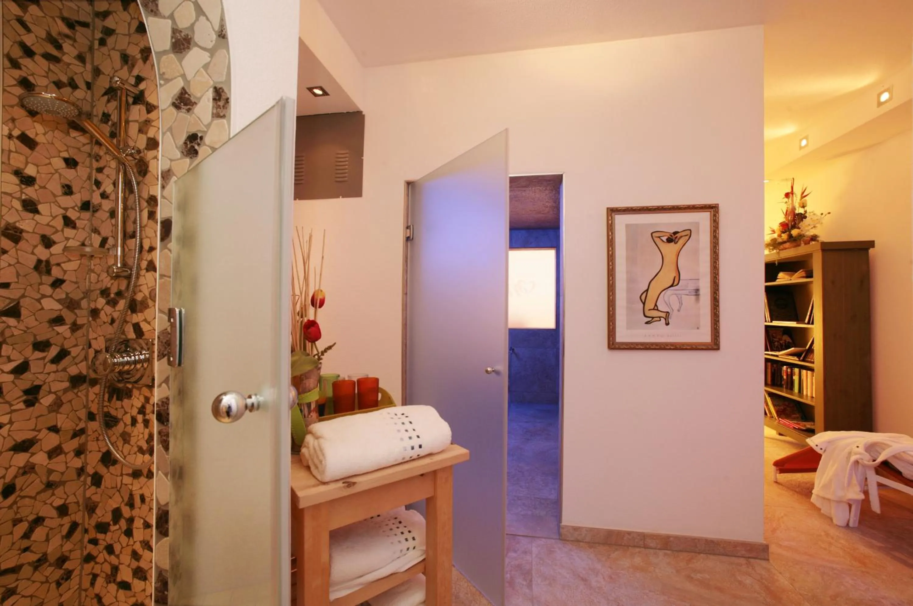 Spa and wellness centre/facilities, Bed in Hotel Eder Michaela