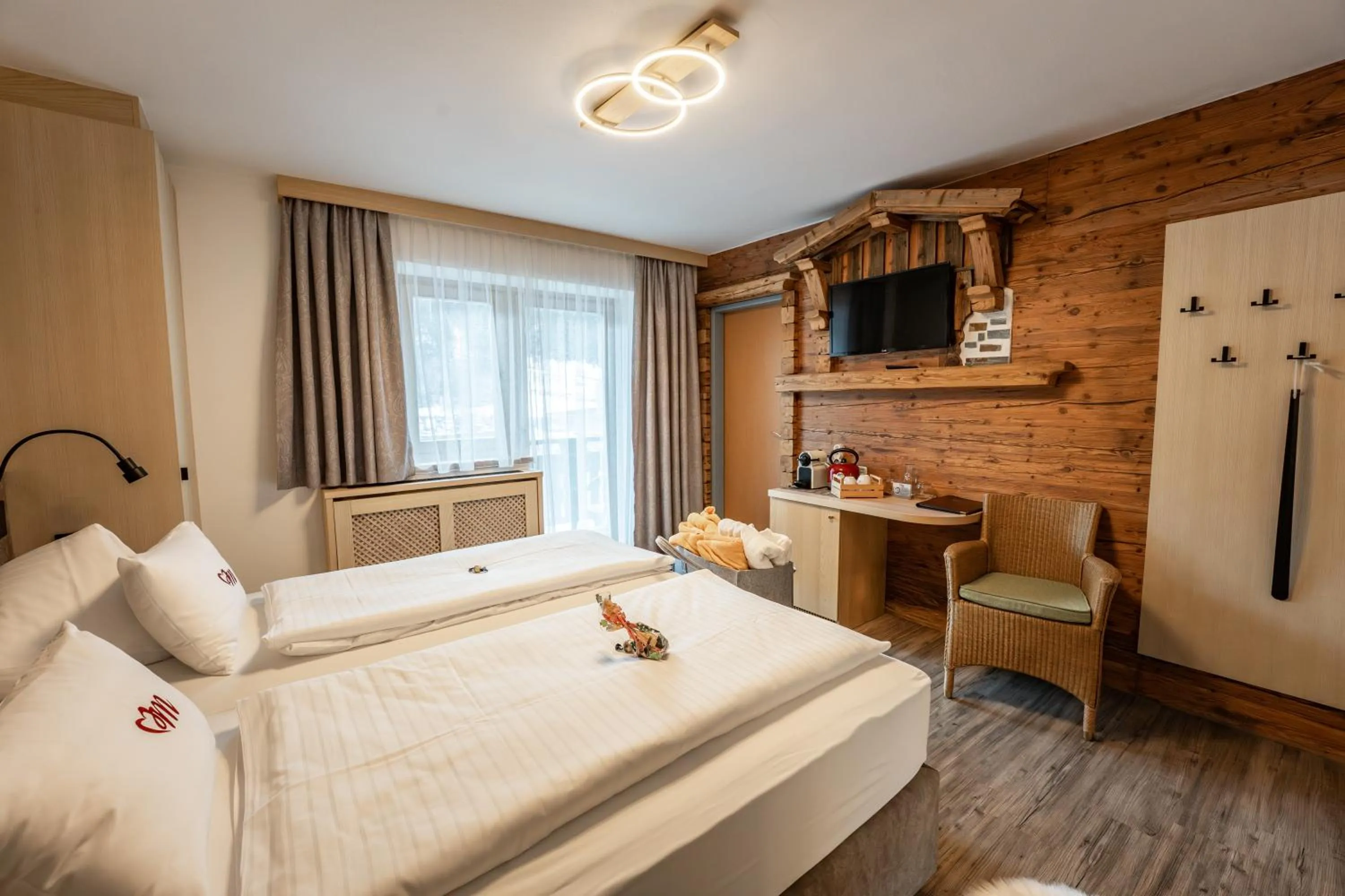 Bed in Hotel Eder Michaela