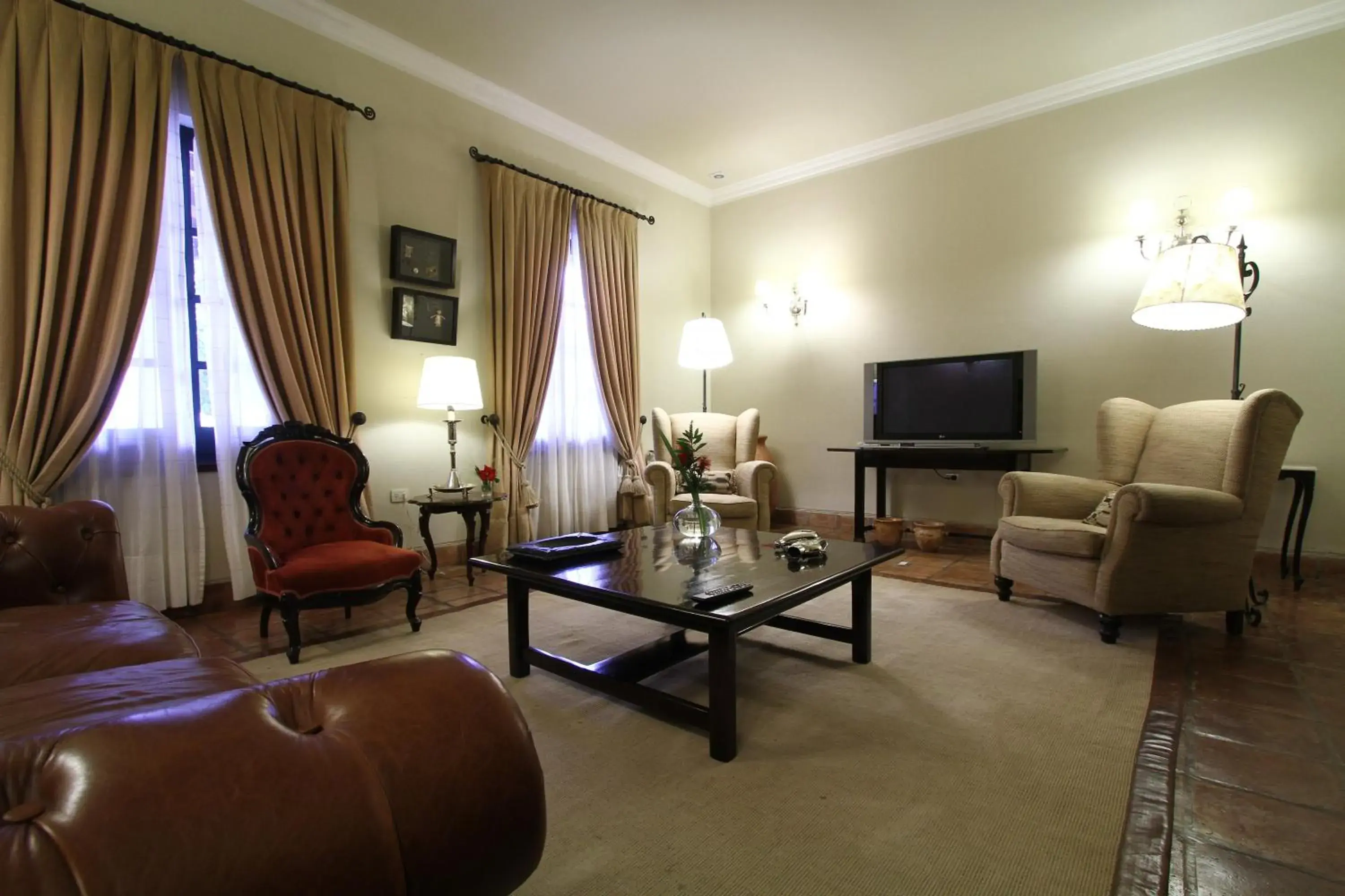 Living room in Patios de Cafayate - Wine Hotel & Restaurant Living room in Patios de Cafayate - Wine Hotel & Restaurant