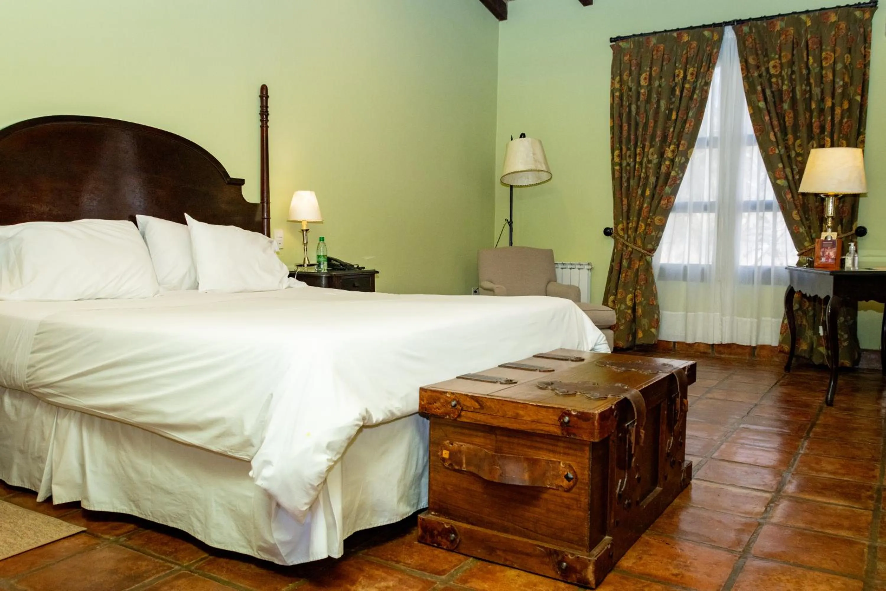 Bed in Patios de Cafayate - Wine Hotel & Restaurant