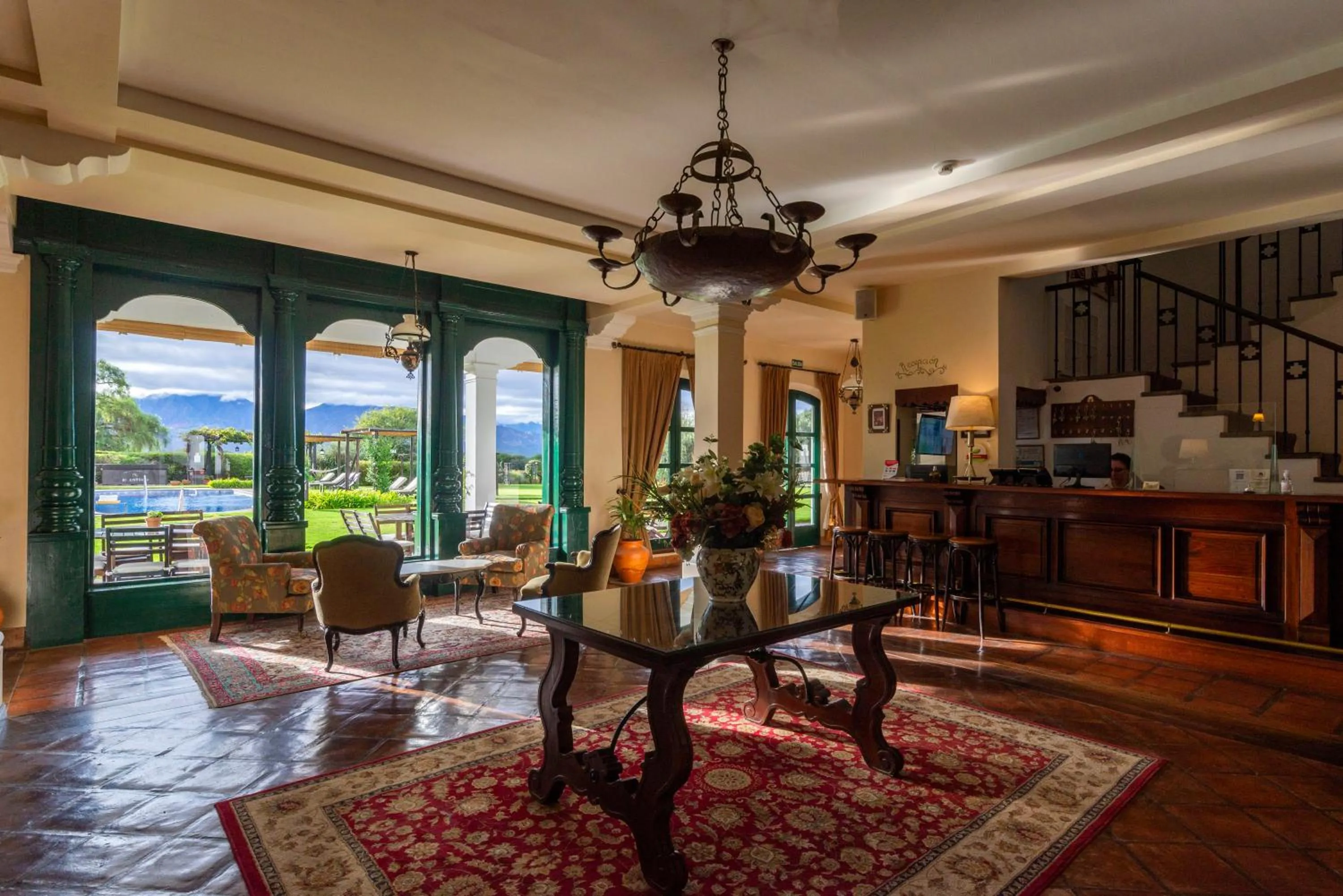 Lobby or reception in Patios de Cafayate - Wine Hotel & Restaurant
