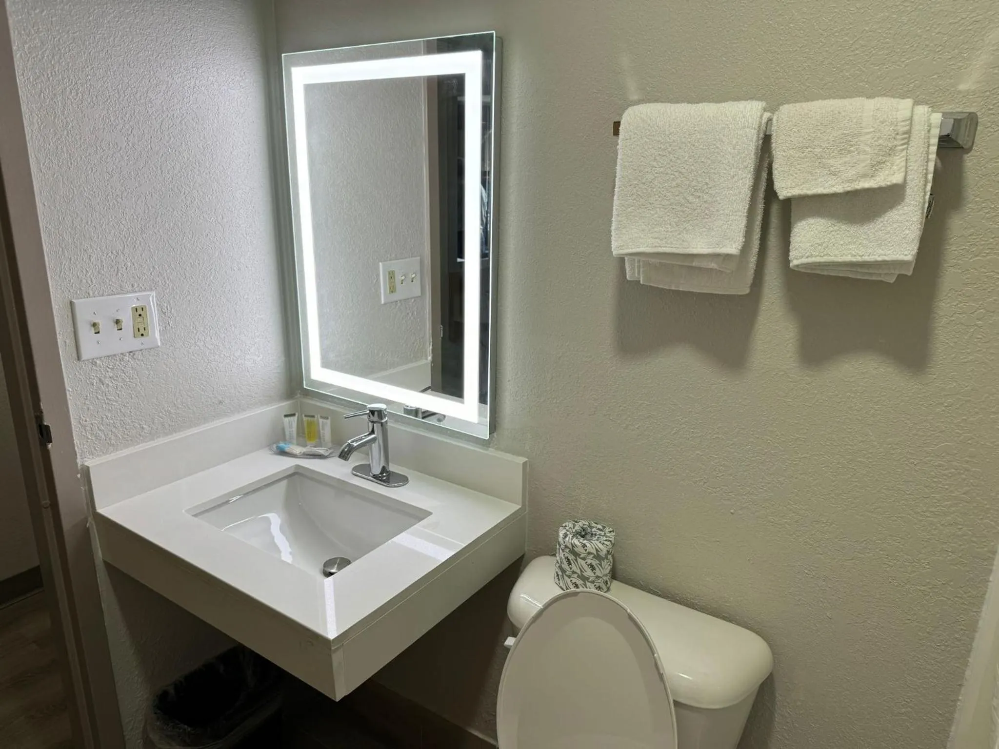 Bathroom in Microtel Inn by Wyndham Winston-Salem
