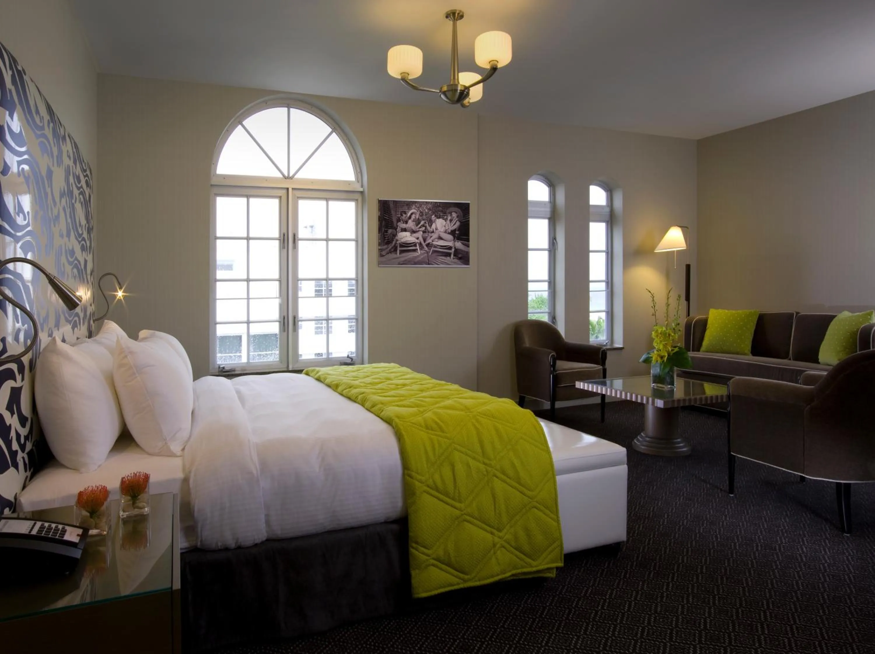 Bed in Hotel Breakwater South Beach