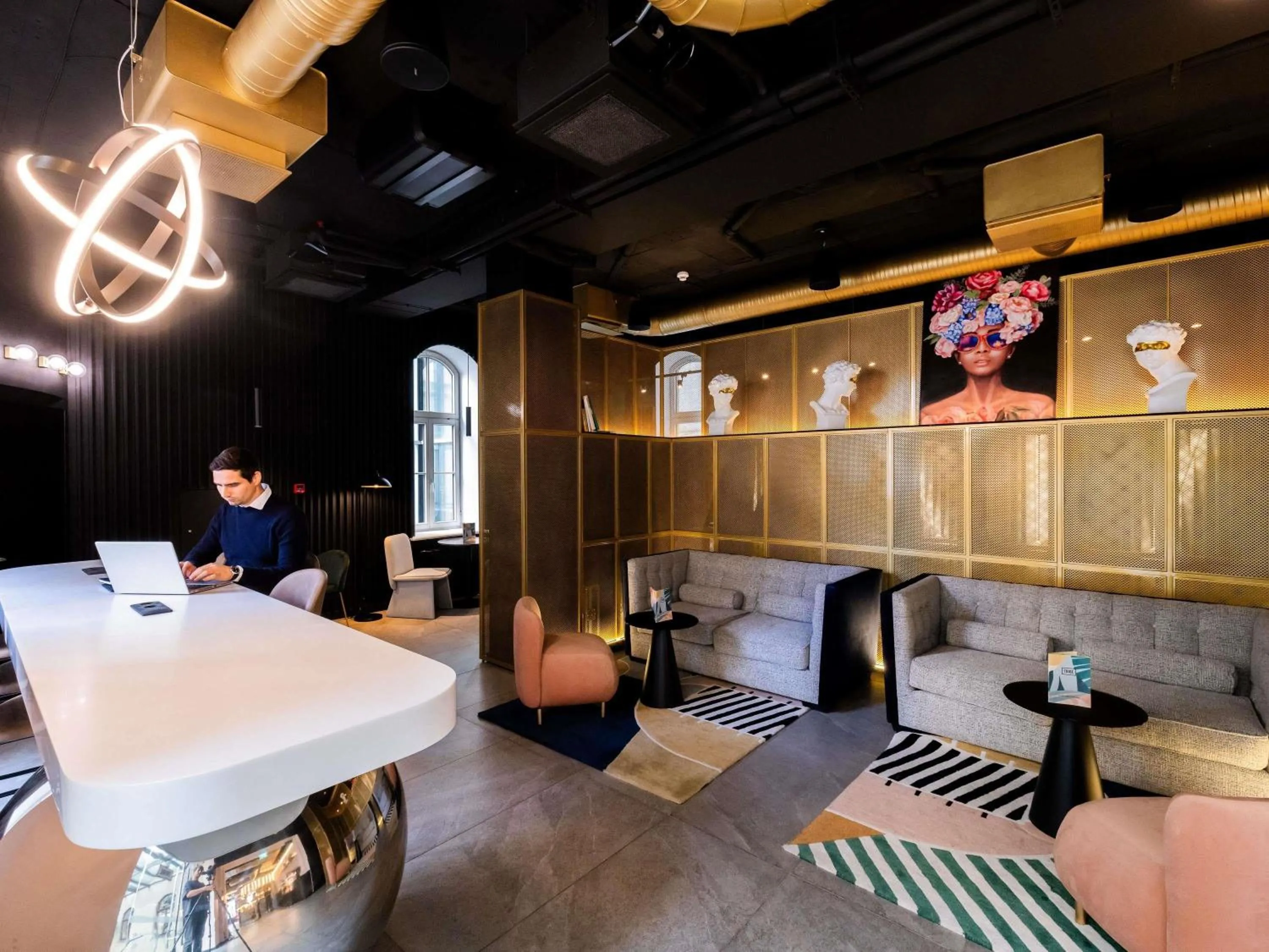 Lounge or bar in TRIBE Riga City Centre