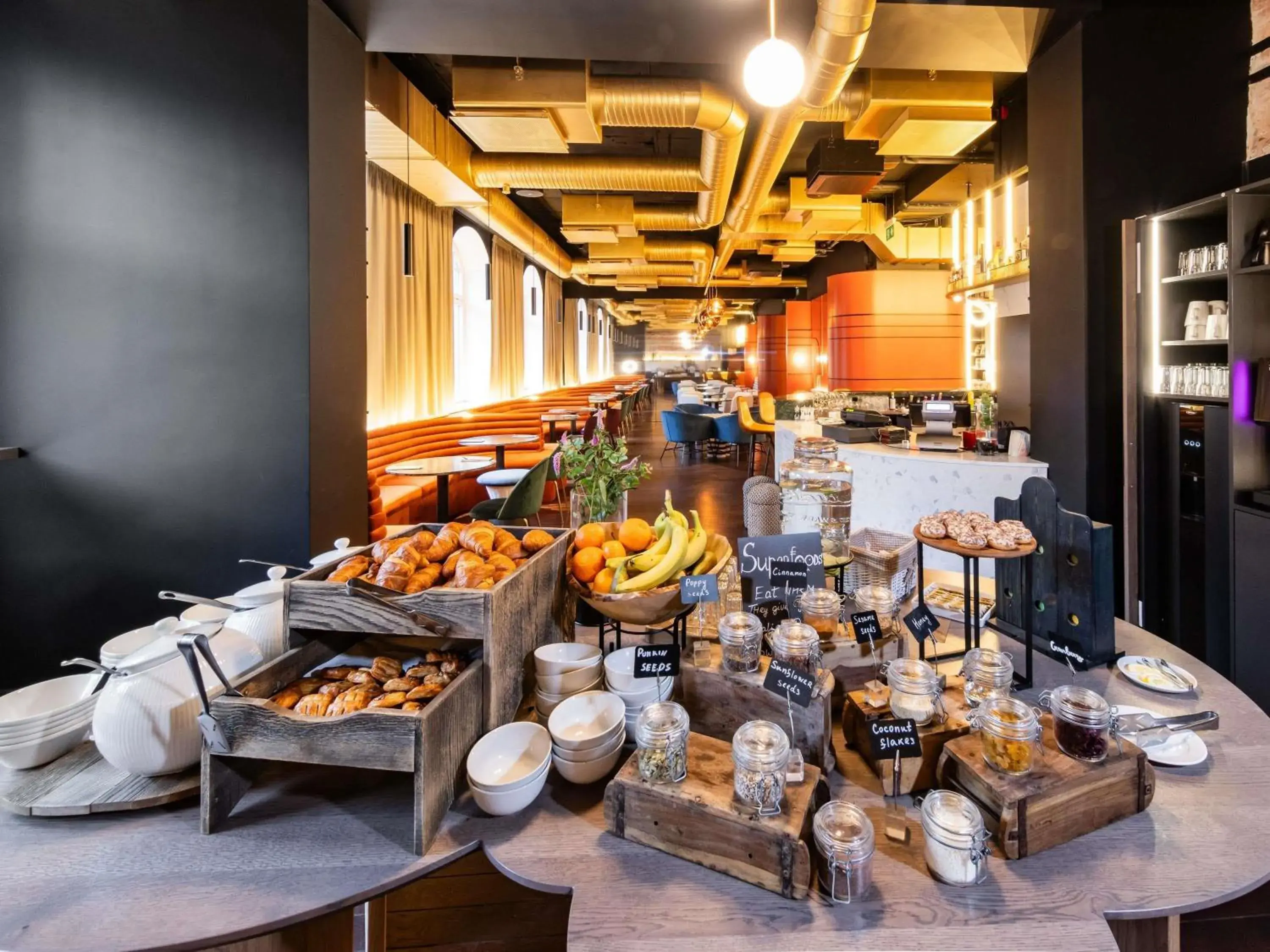 Restaurant/places to eat in TRIBE Riga City Centre Restaurant/places to eat in TRIBE Riga City Centre