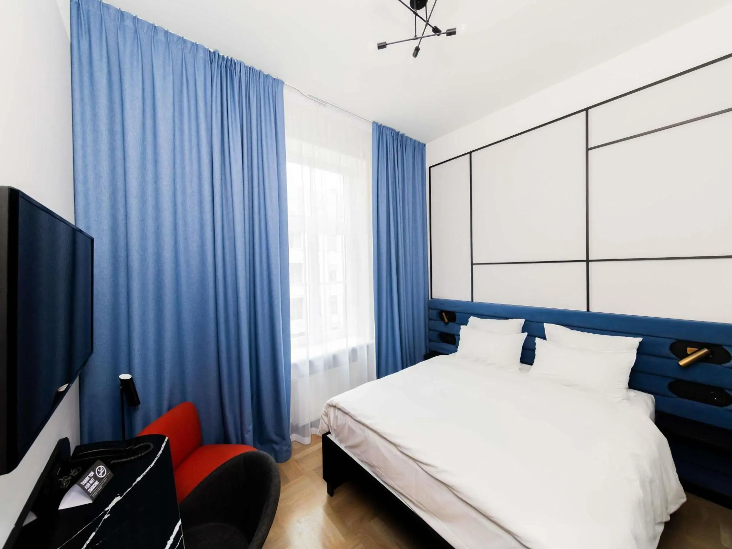 Bedroom, Bed in TRIBE Riga City Centre Bedroom, Bed in TRIBE Riga City Centre