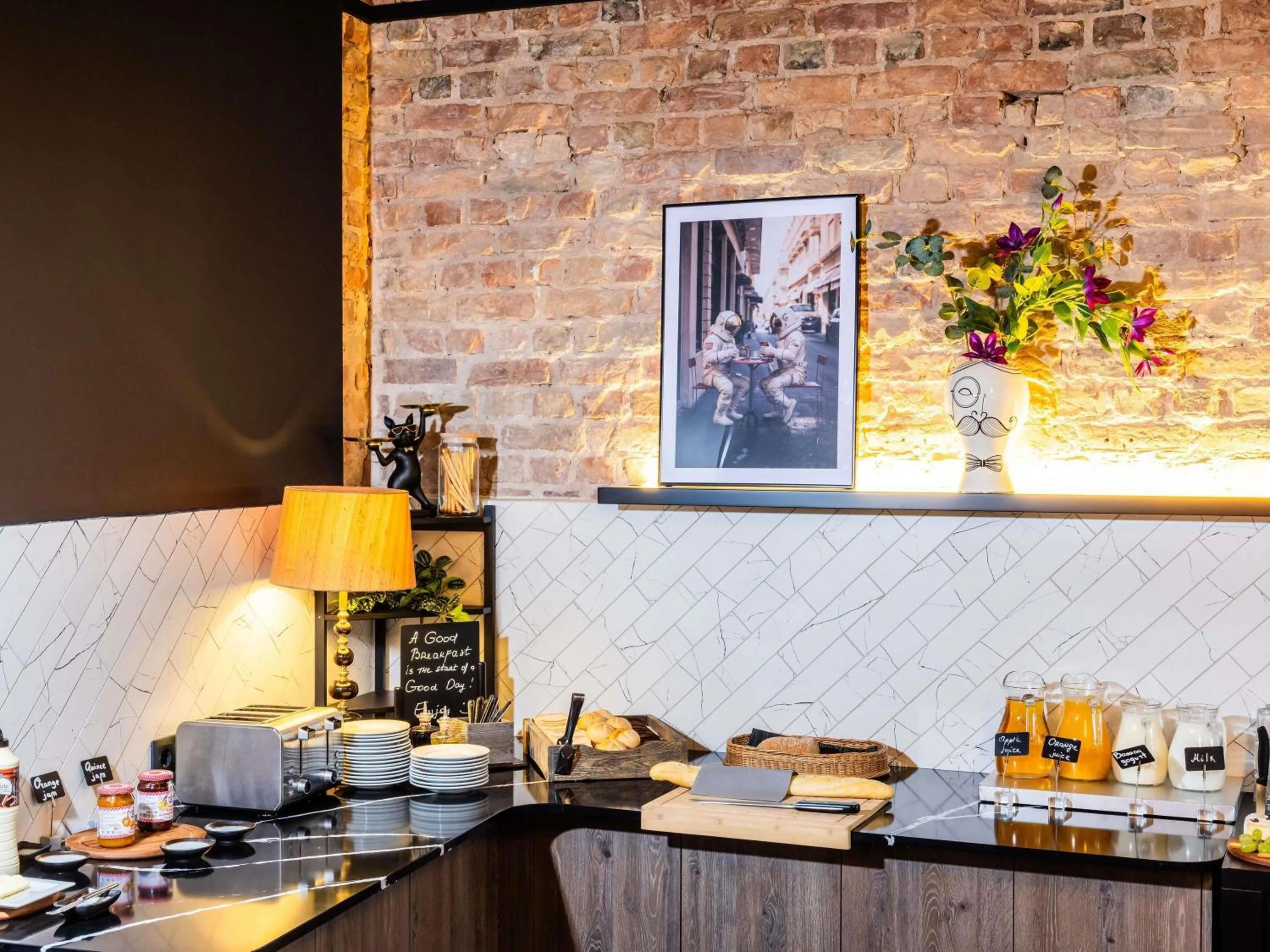 Breakfast in TRIBE Riga City Centre