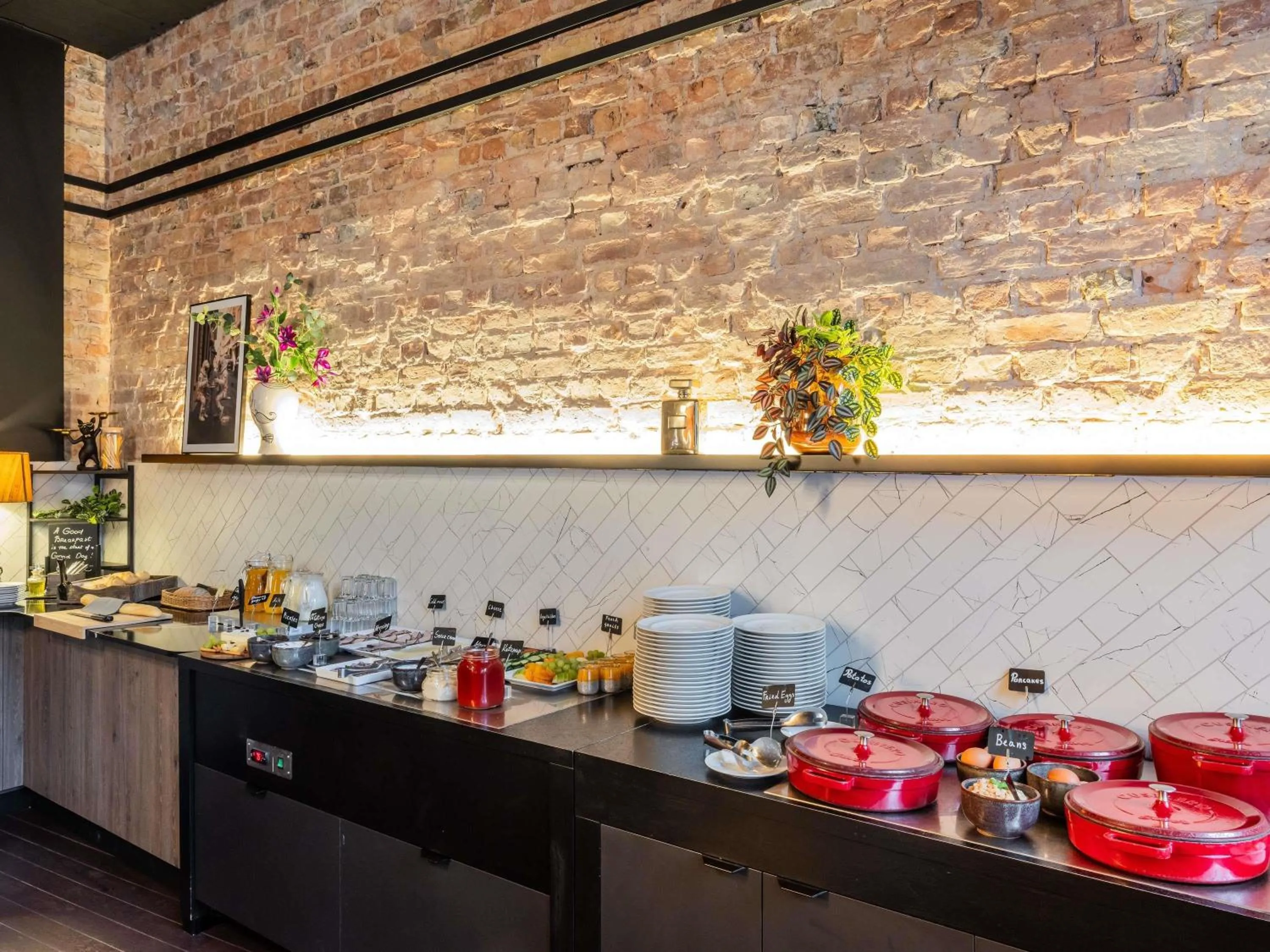 Breakfast in TRIBE Riga City Centre