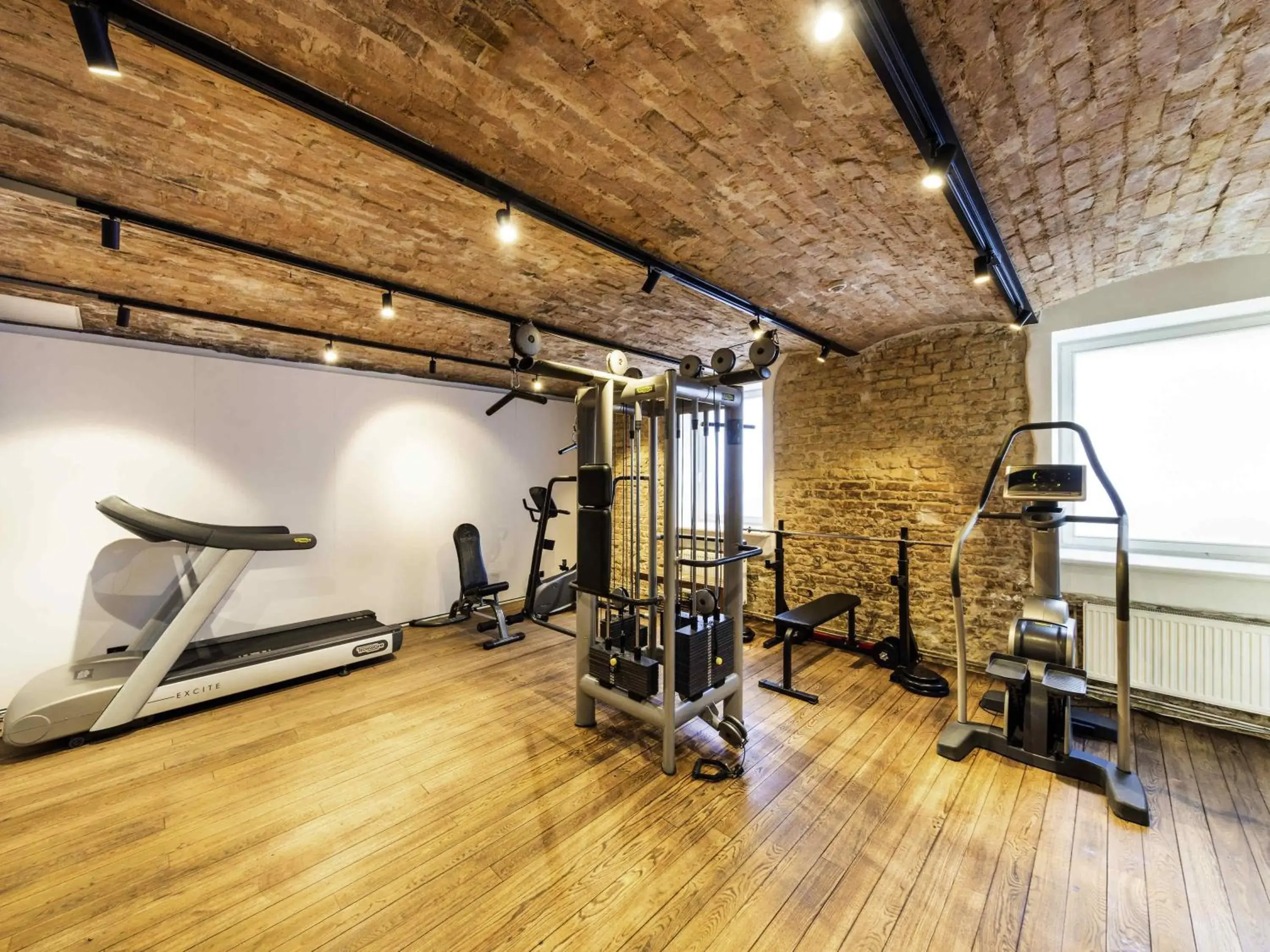 Fitness centre/facilities in TRIBE Riga City Centre Fitness centre/facilities in TRIBE Riga City Centre