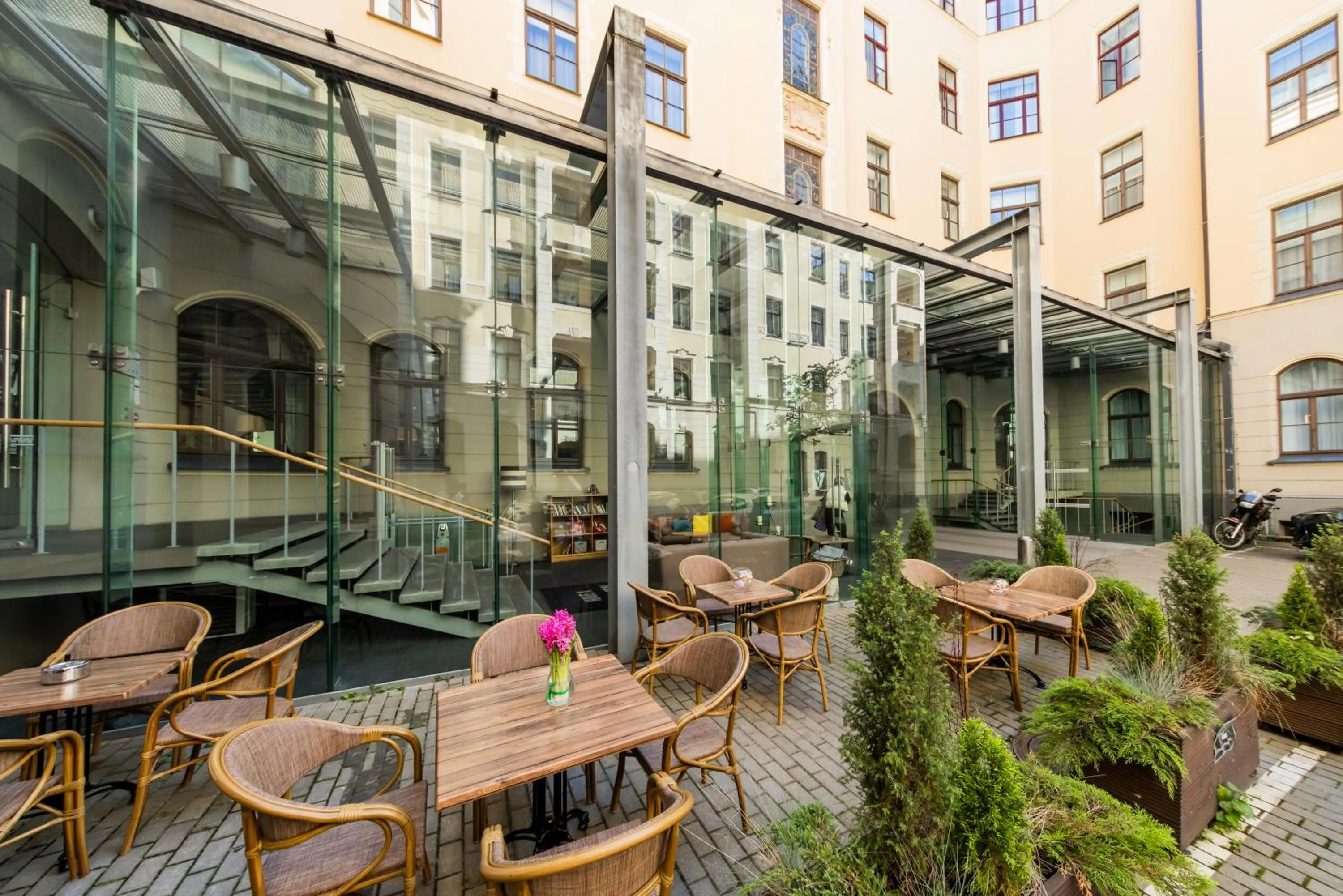 Property building in TRIBE Riga City Centre