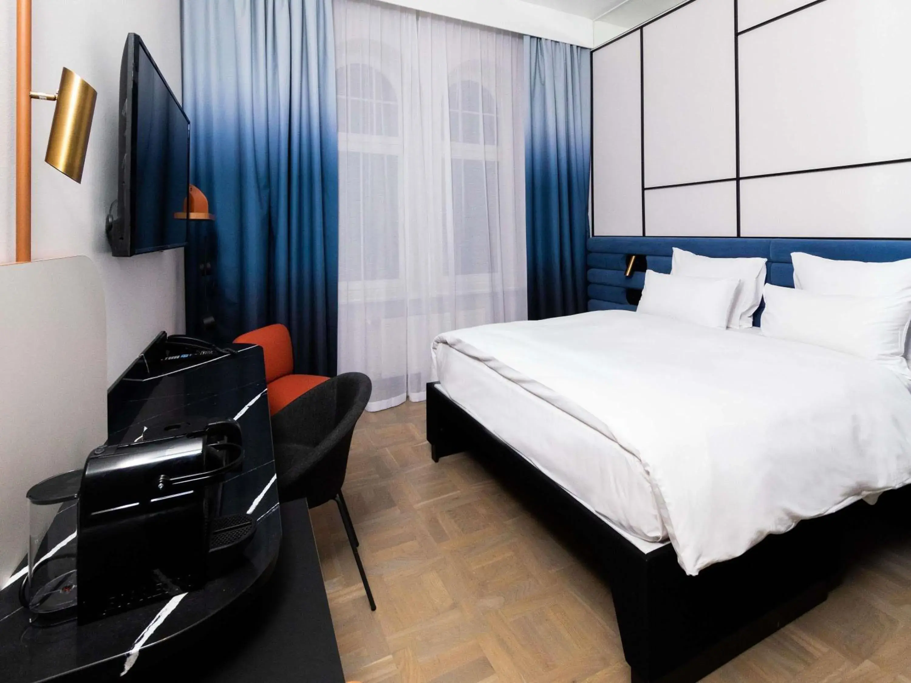 Bedroom, Bed in TRIBE Riga City Centre Bedroom, Bed in TRIBE Riga City Centre