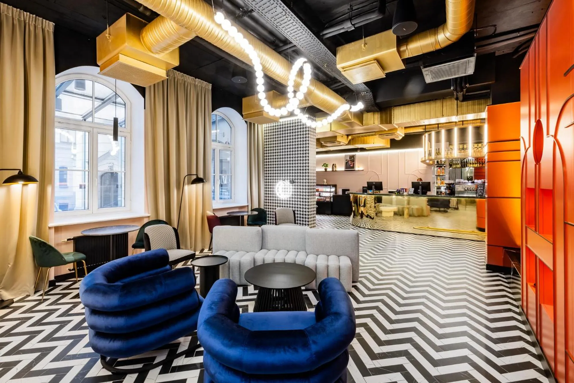 Lobby or reception in TRIBE Riga City Centre