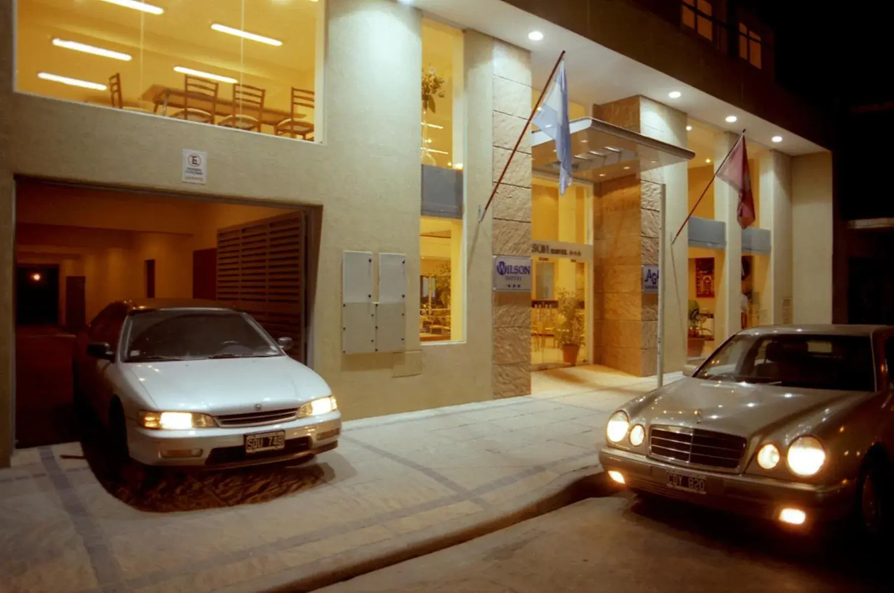 Facade/entrance in Wilson Hotel Facade/entrance in Wilson Hotel