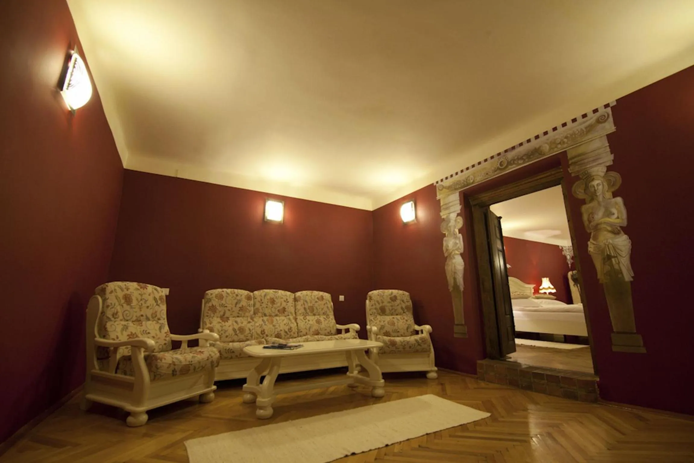 Seating area in Casa Albert Boutique & Restaurant