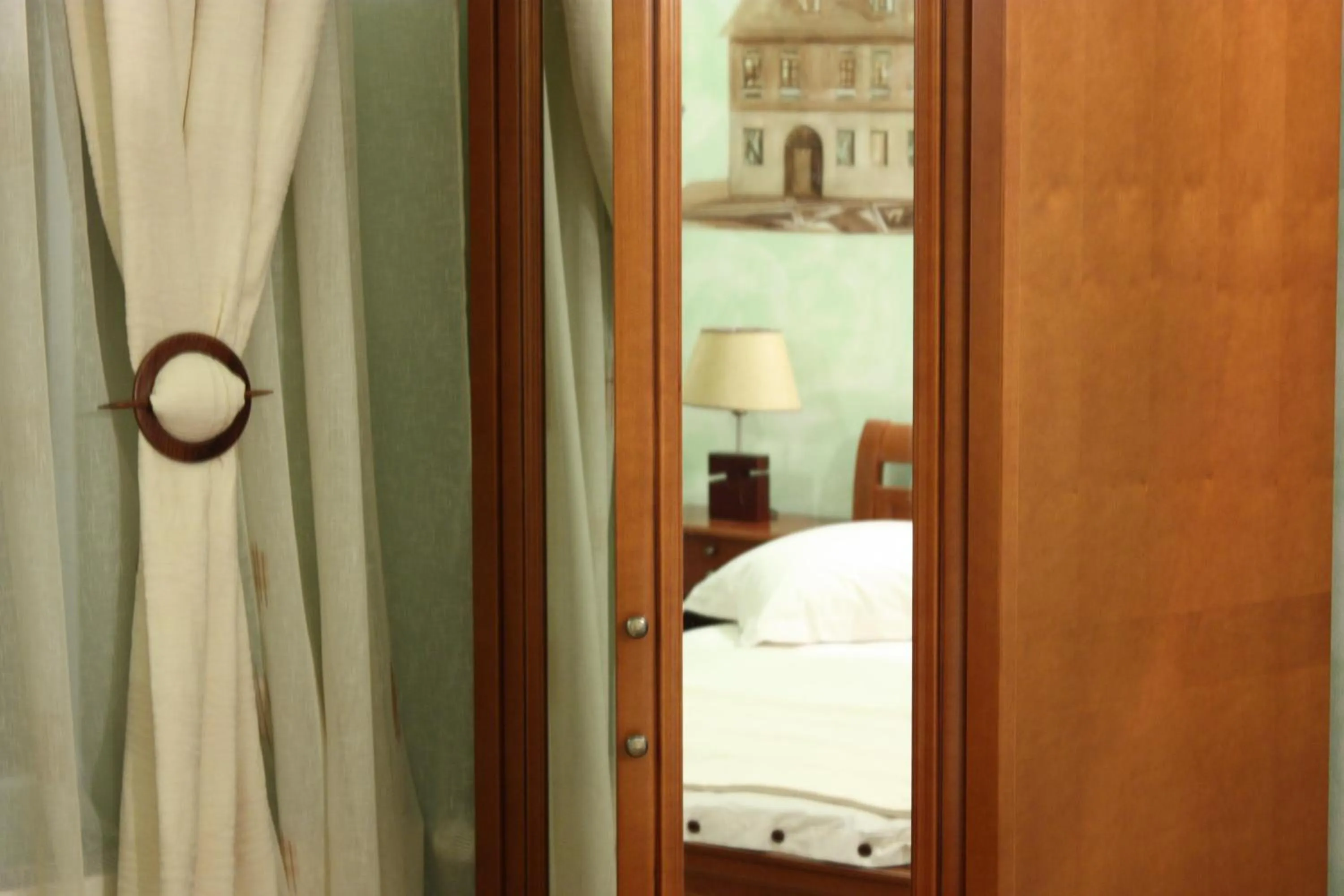 Decorative detail, Bed in Casa Albert Boutique & Restaurant