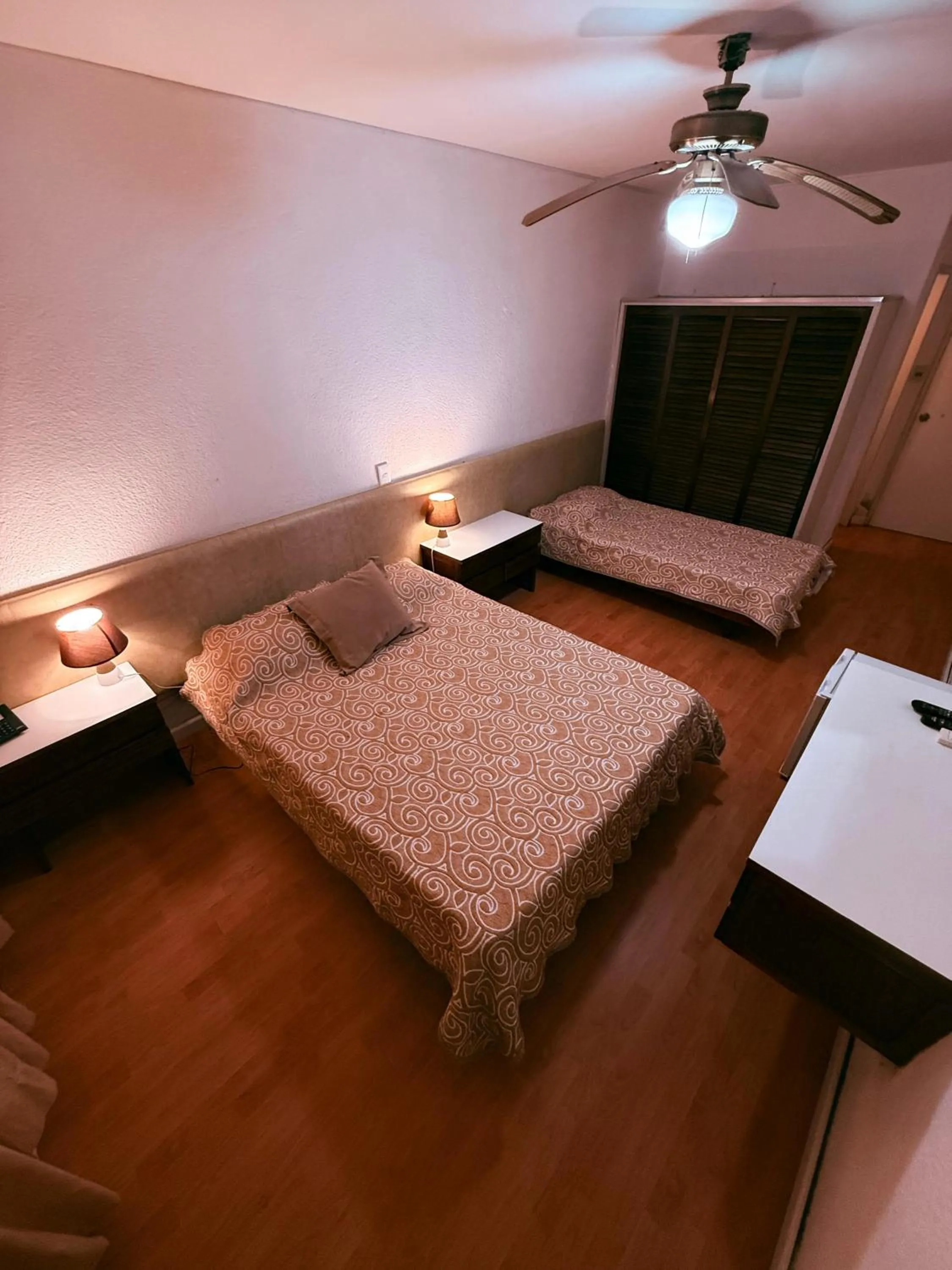 Bed in Punta del Este Shelton Hotel