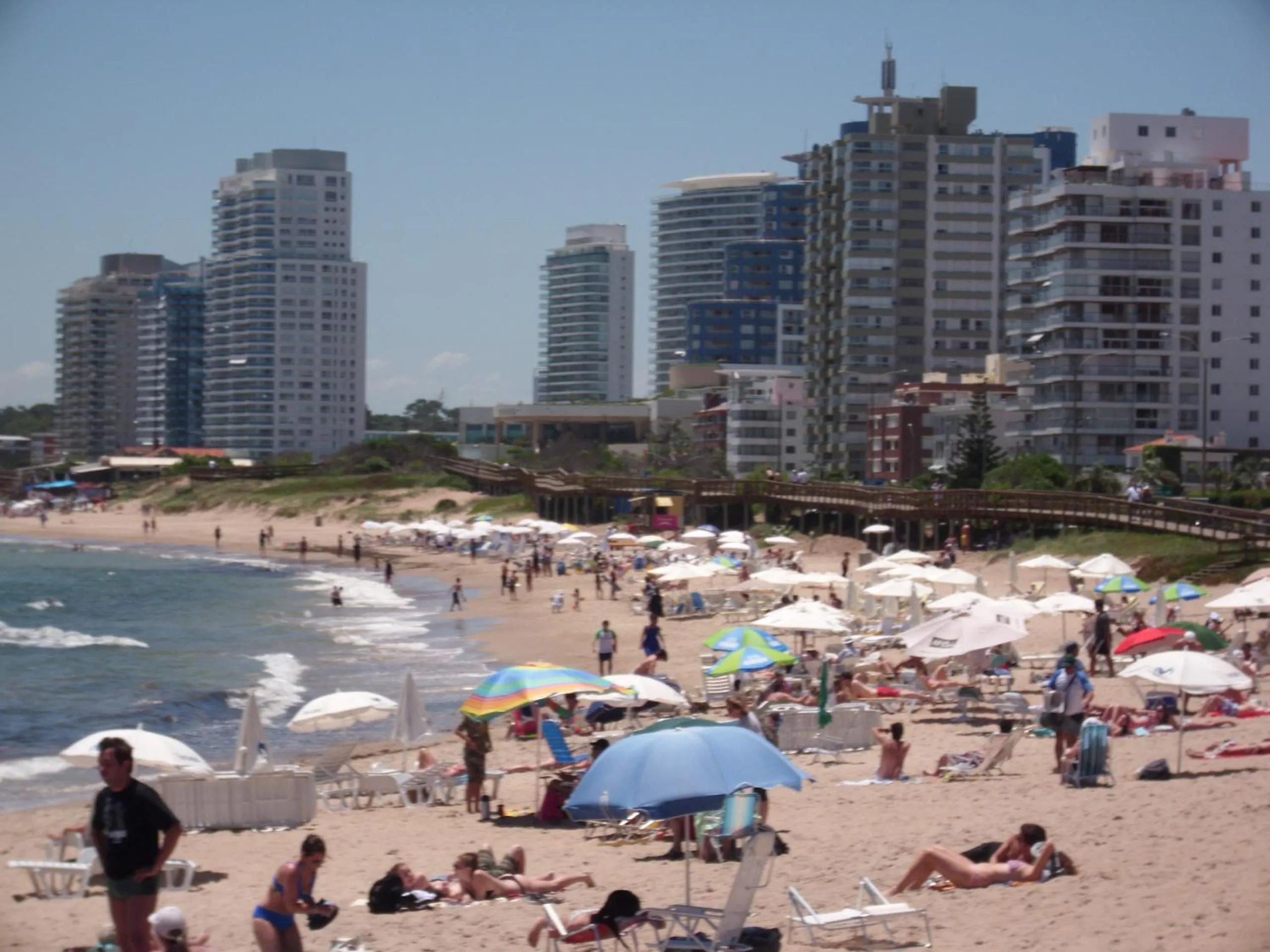 Beach in Punta del Este Shelton Hotel