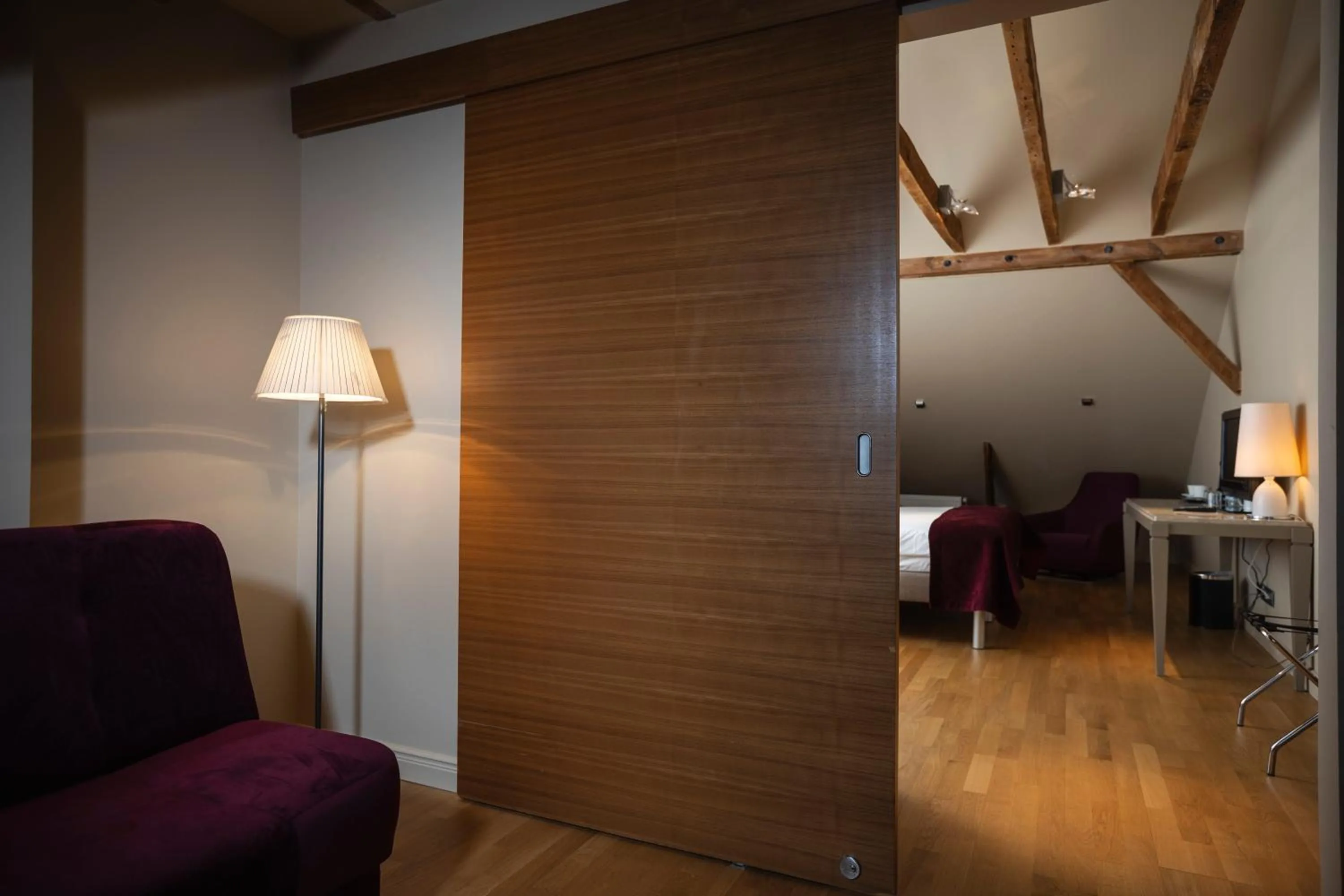 Seating area in Opera Hotel