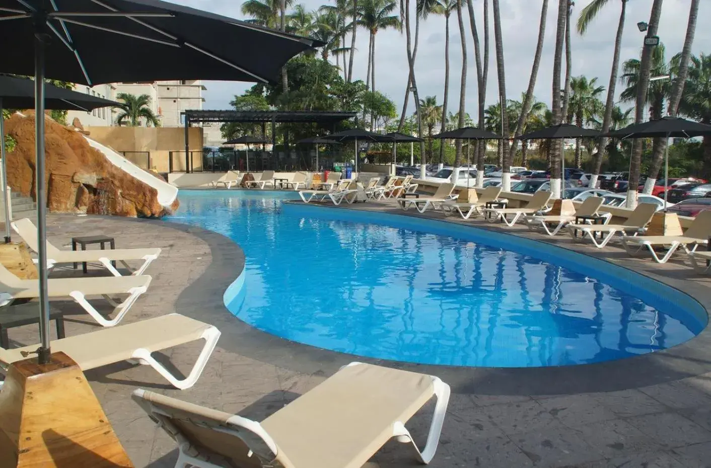 Swimming pool in Don Pelayo Pacific Beach Swimming pool in Don Pelayo Pacific Beach