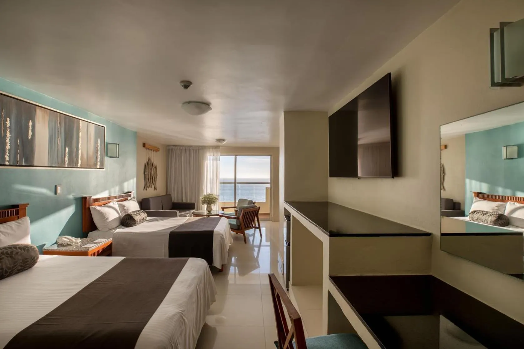 Bedroom, Bed in Don Pelayo Pacific Beach