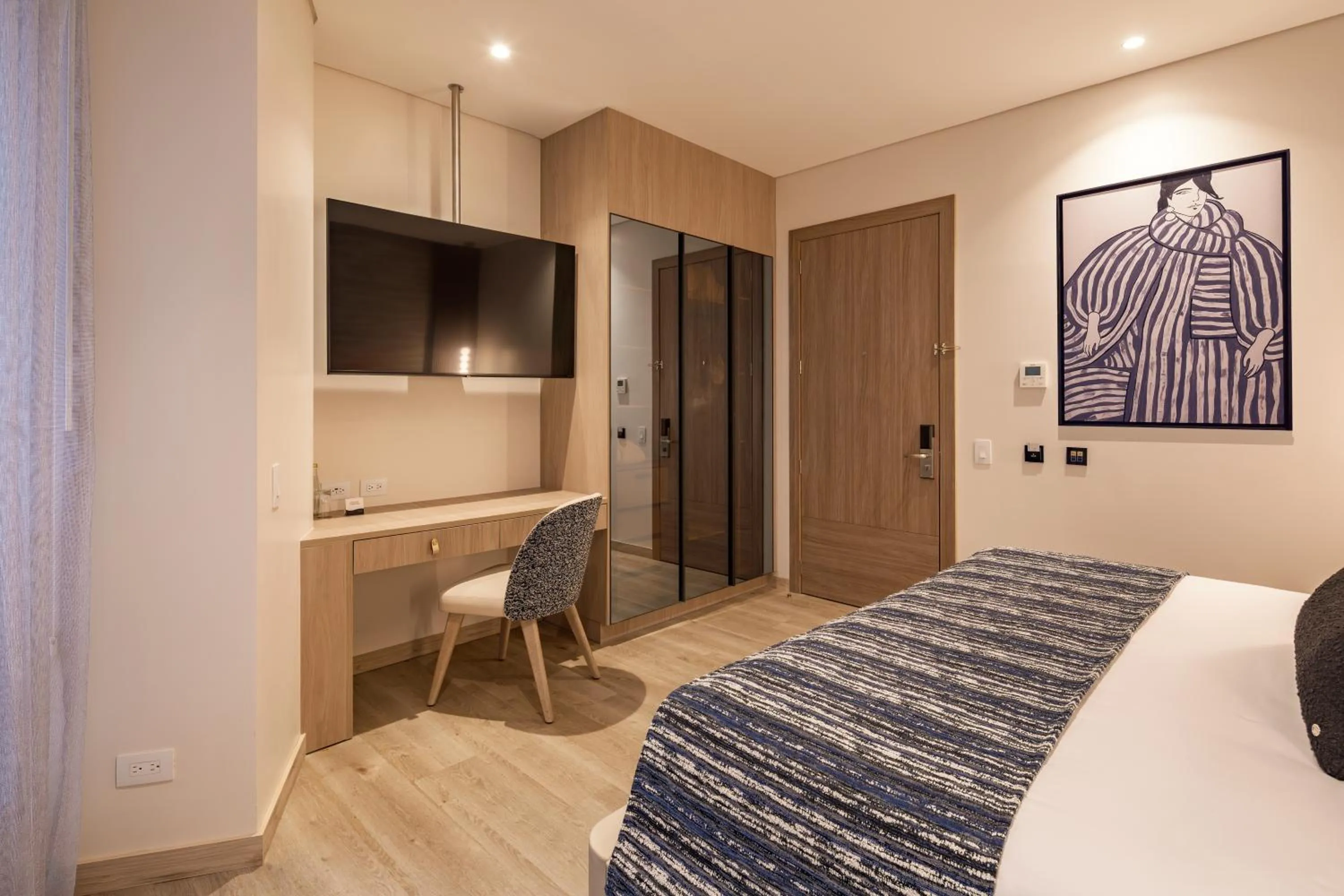 Bed in Le Parc Hotel, Beyond Stars